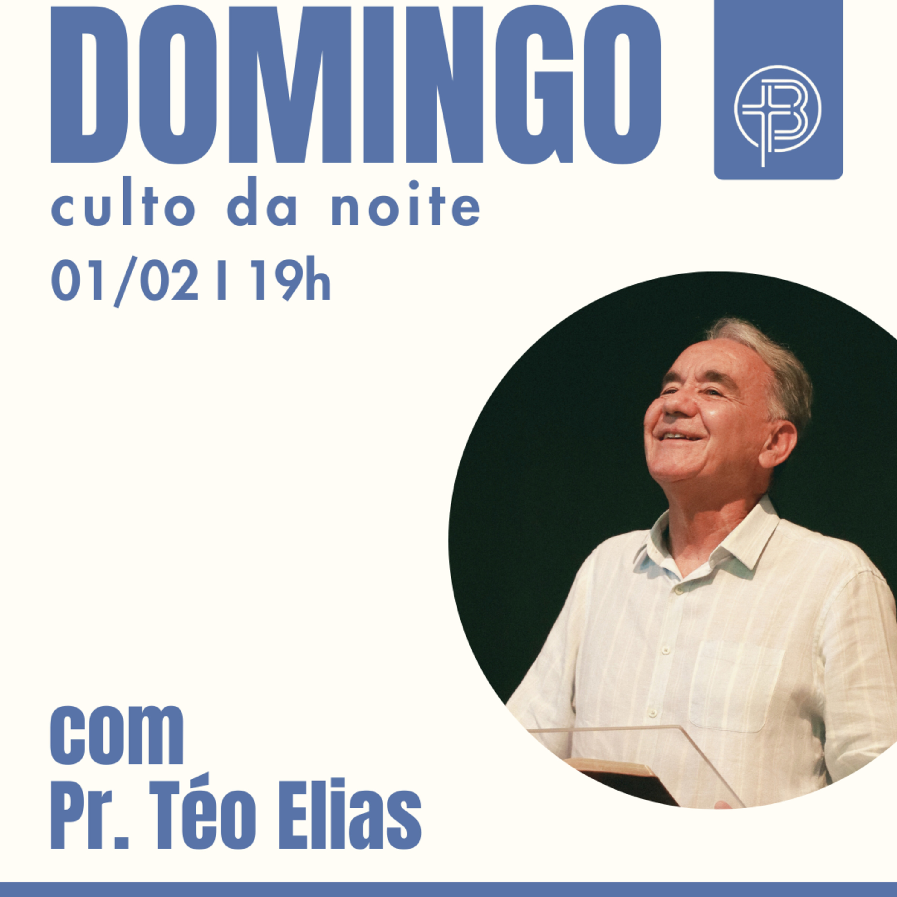 Culto da Noite 01.02.2026 - Vida em lágrimas - João 11:17-44 | Pr. Téo Elias episode artwork