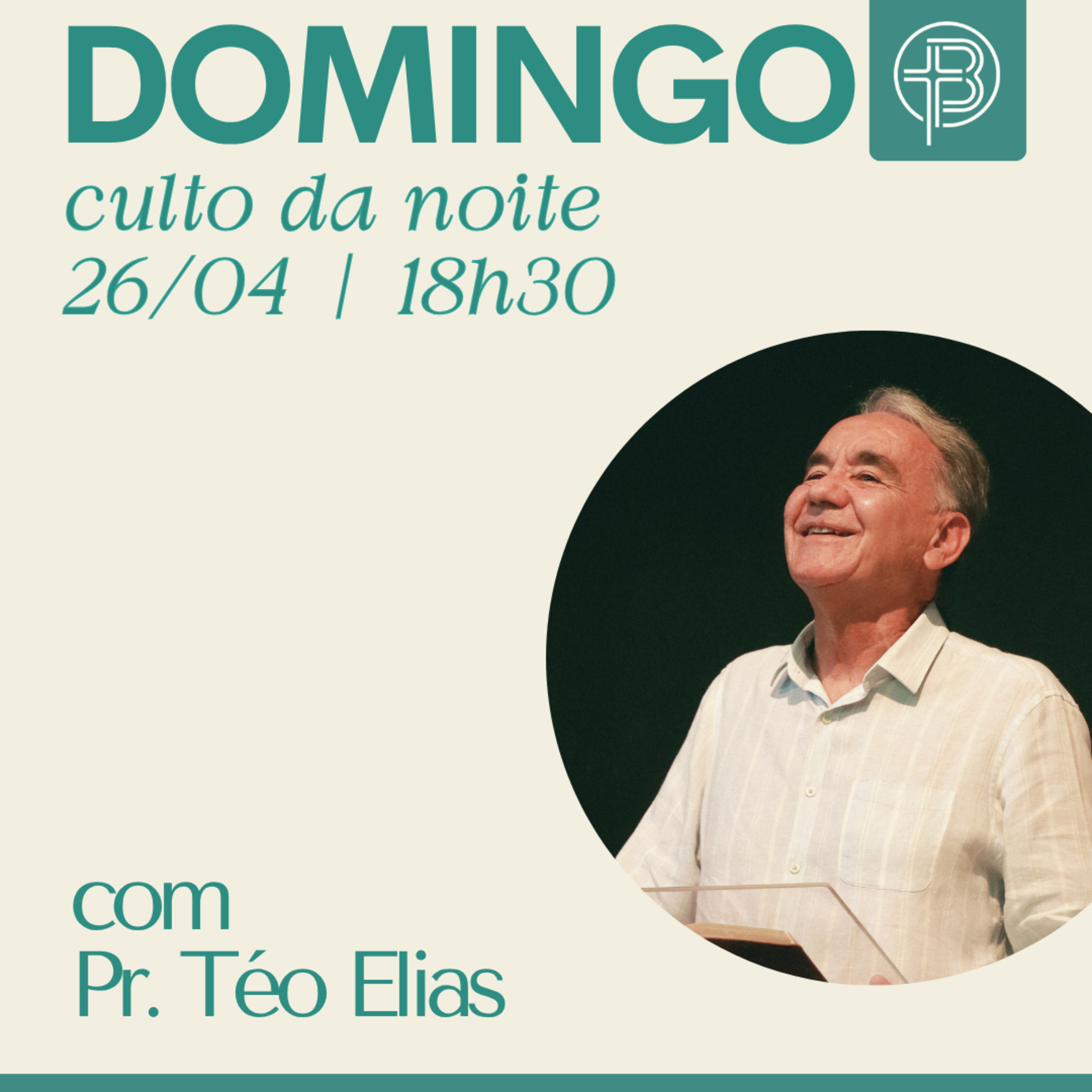 Culto da Noite 26.04.2026 - O Encontro com a Rejeitada - João 4:1-42 | Pr. Téo Elias episode artwork