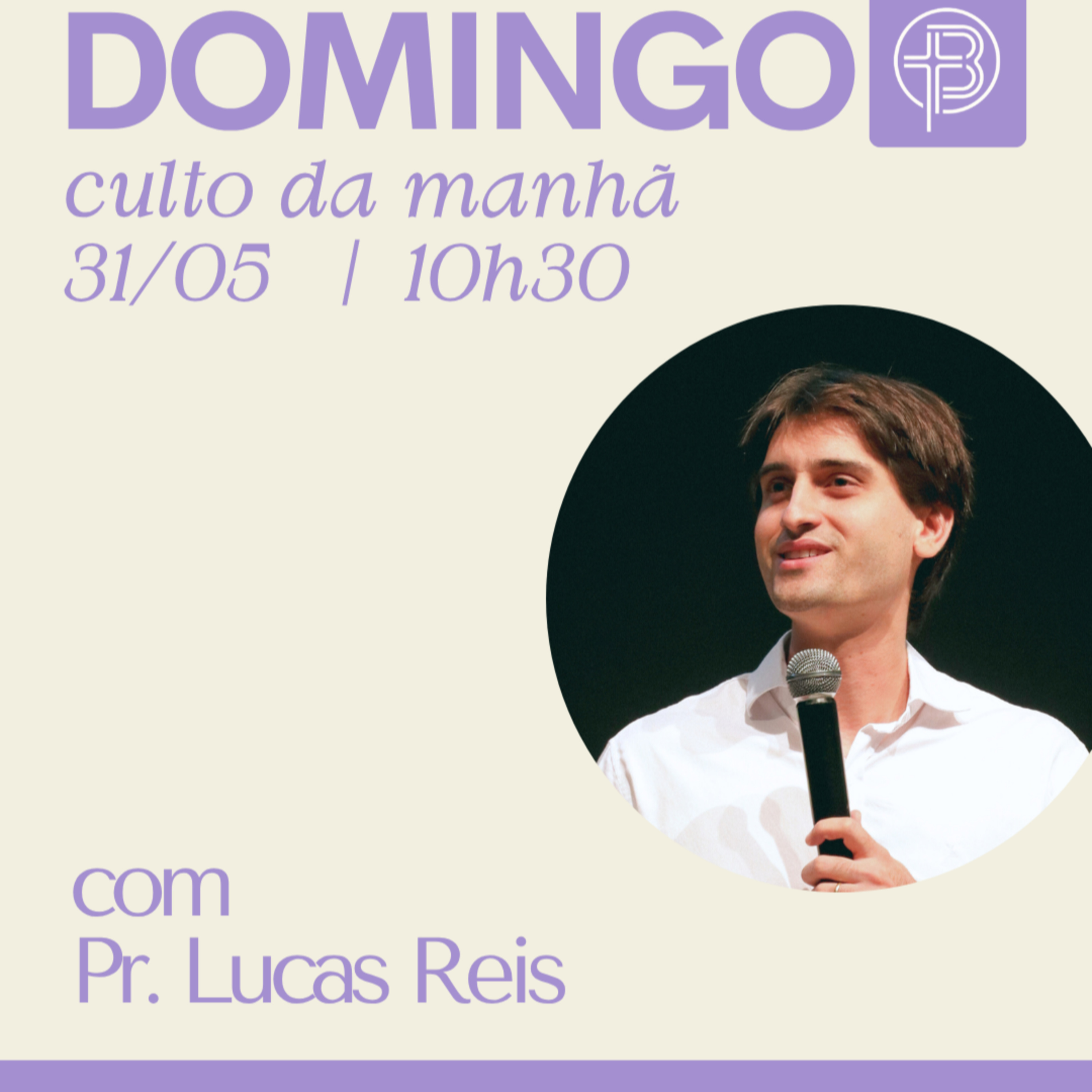 Culto da Manhã 31.05.2026 - Culto de recepção de novos membros - Lucas 7.11-17 | Pr. Lucas Reis episode artwork