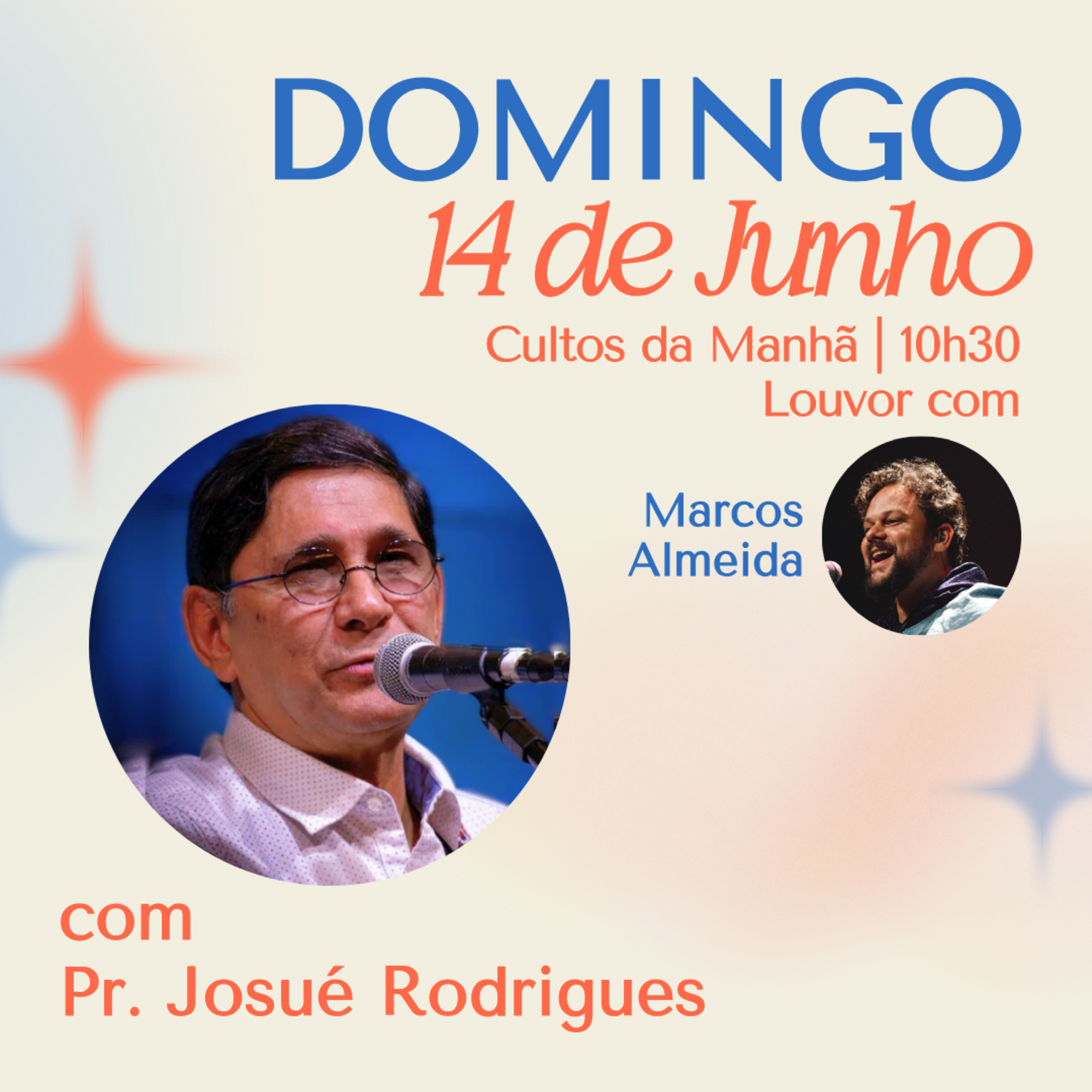 Culto da Manhã 14.06.2026 - Os pensamentos de Deus sobre nós - Romanos 12:1-2 | Pr. Josué Rodrigues episode artwork