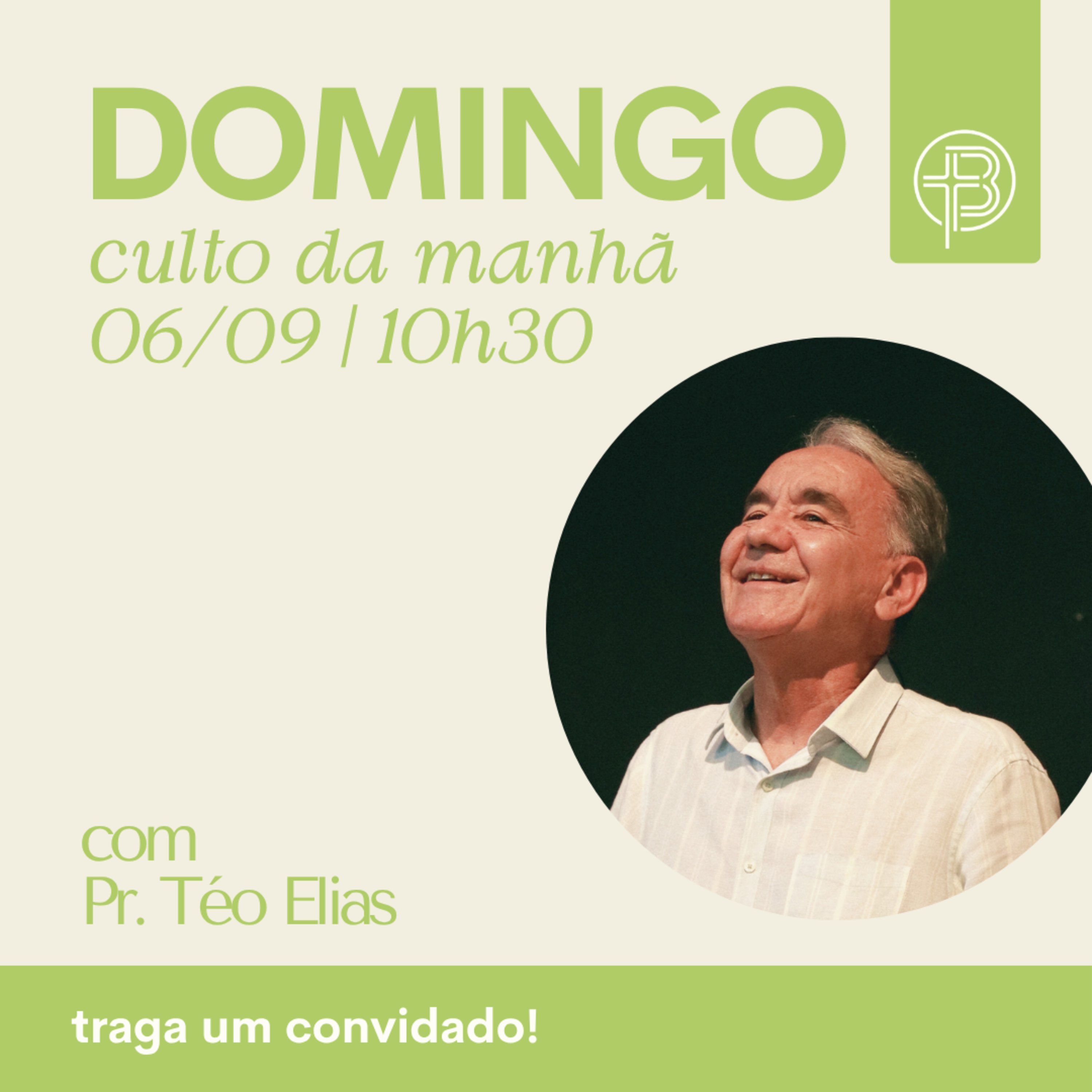 Culto da Manhã 06.09.2026 - Quando a batalha parece perdida - Salmo 27 | Pr. Téo Elias episode artwork