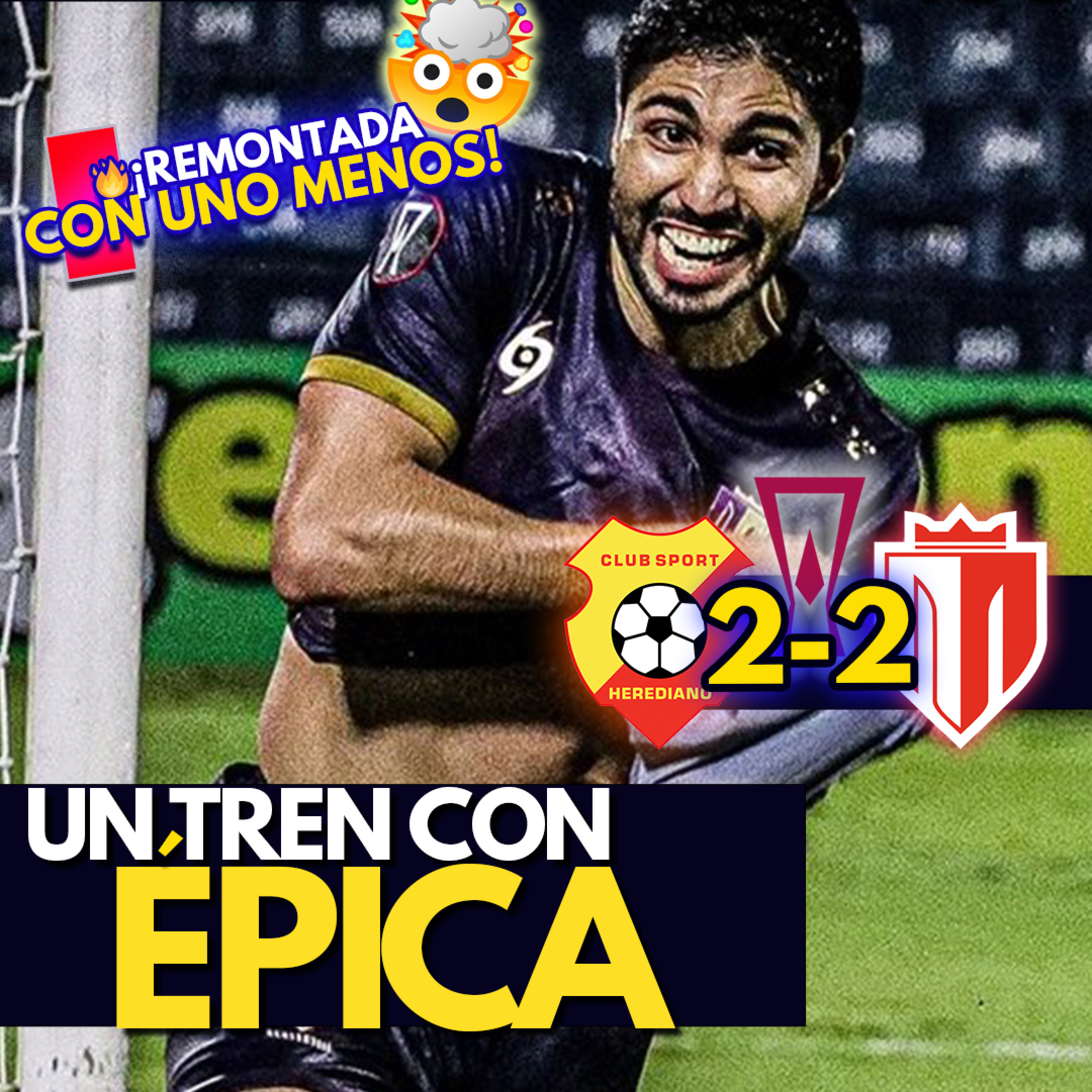 🇨🇷⚪HEREDIANO 2-2 REAL ESTELÍ🔴🇳🇮 | El 'TREN DEL NORTE' impide la final 'tica' de Copa Centroamericana episode artwork