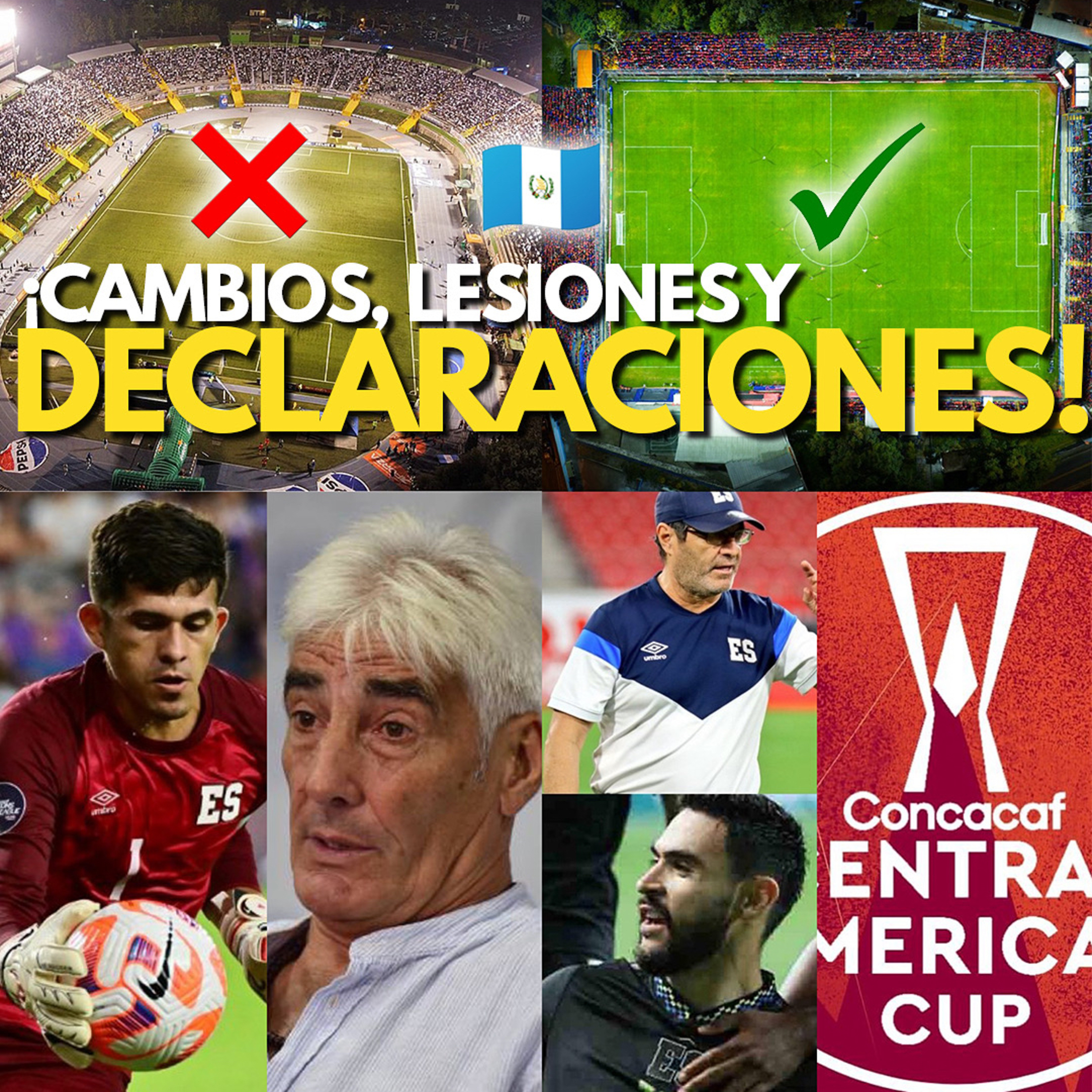 🇬🇹 Guate CAMBIA SEDE en la Eliminatoria y la Selecta 🇸🇻 se lesiona🤕. Corti EXPLOTA😤¡VUELVE LA COPA!🏆 episode artwork