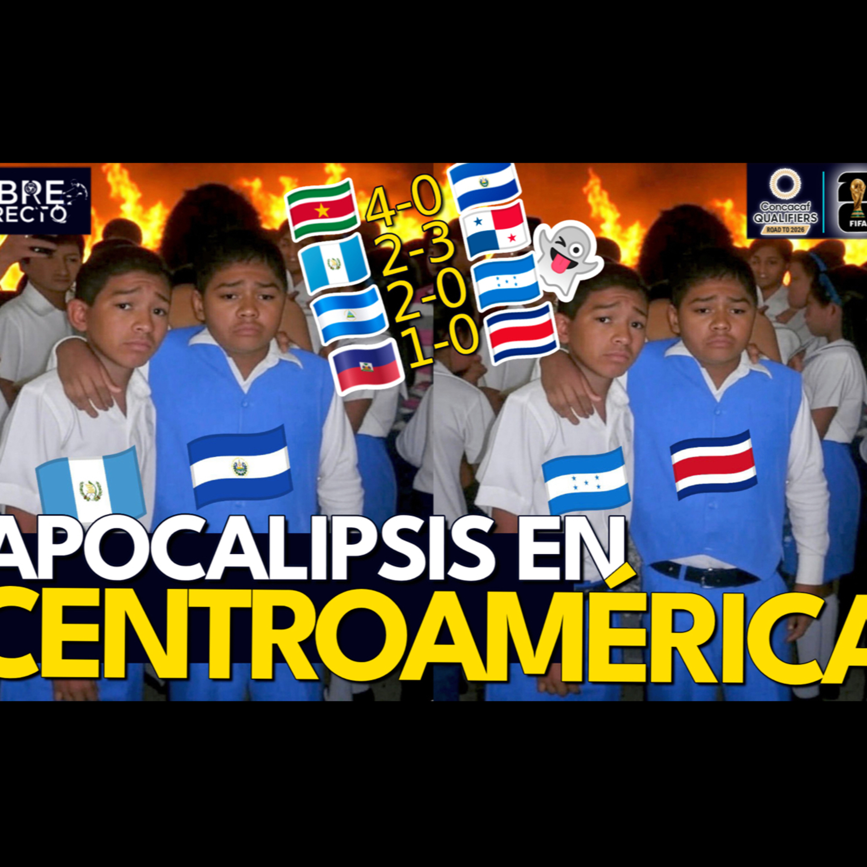 ELIMINATORIA PATAS ARRIBA!🤯¡GUATEMALA Y EL SALVADOR ELIMINADOS!COSTA RICA Y HONDURAS POR EL MILAGRO🙏🏻 episode artwork