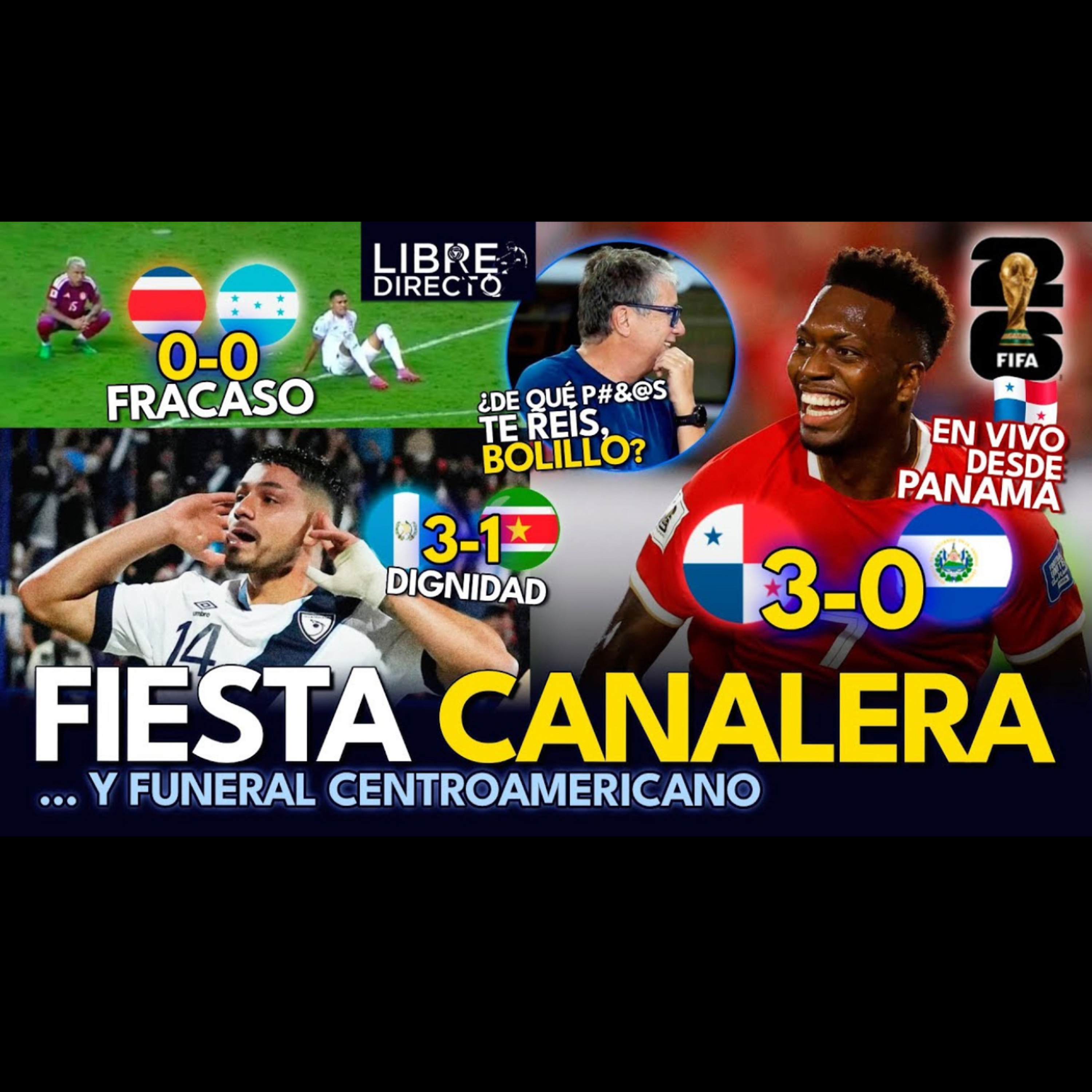 🇵🇦PANAMÁ AL MUNDIAL 2026🇵🇦CELEBRACIÓN ENVIVO DESDE CALLE 50🇵🇦EN NOCHE DE FRACASO CENTROAMERICANO🇨🇷🇭🇳 episode artwork