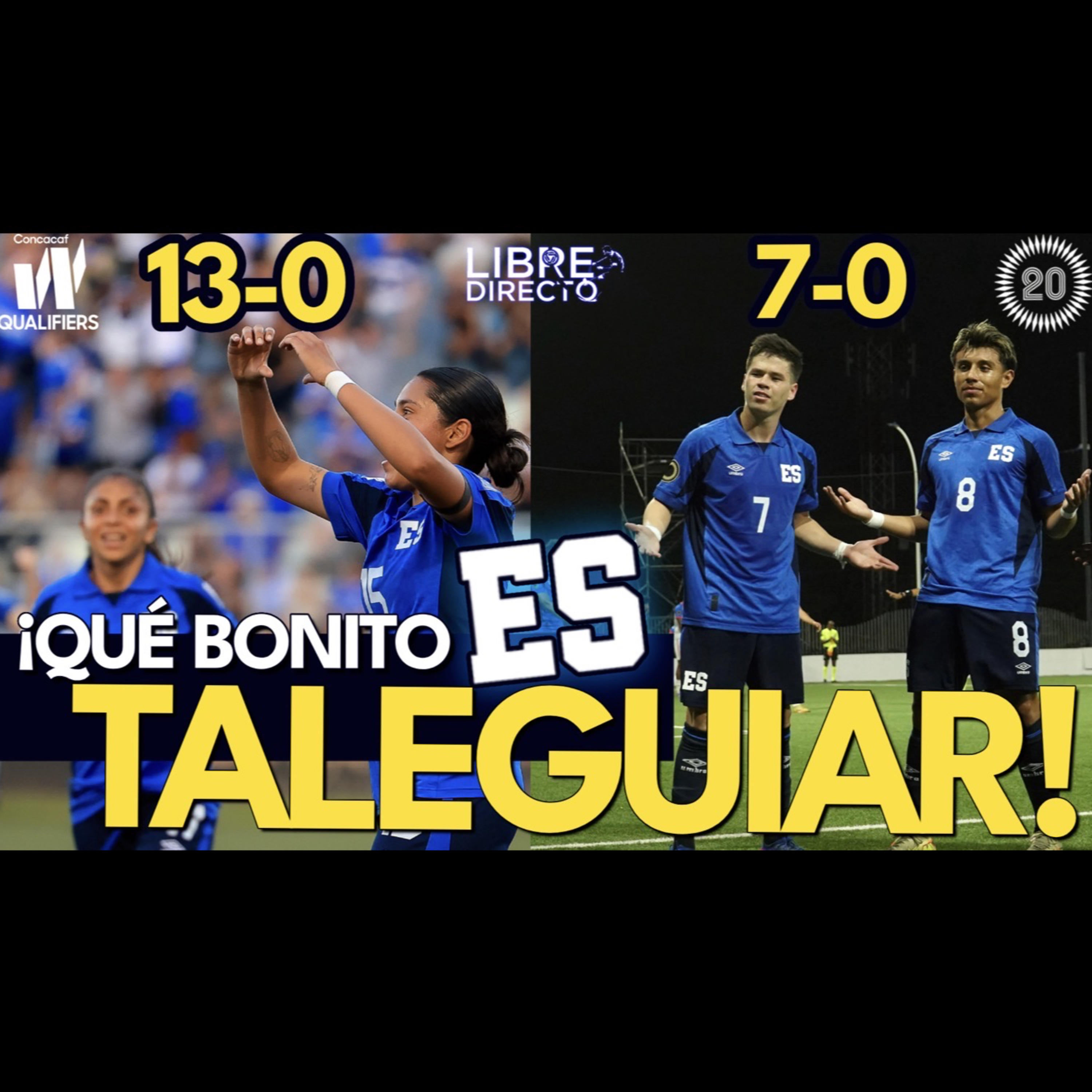 ¡La noche que El Salvador 🇸🇻 metió y celebró 20 GOLES! 🤯 episode artwork