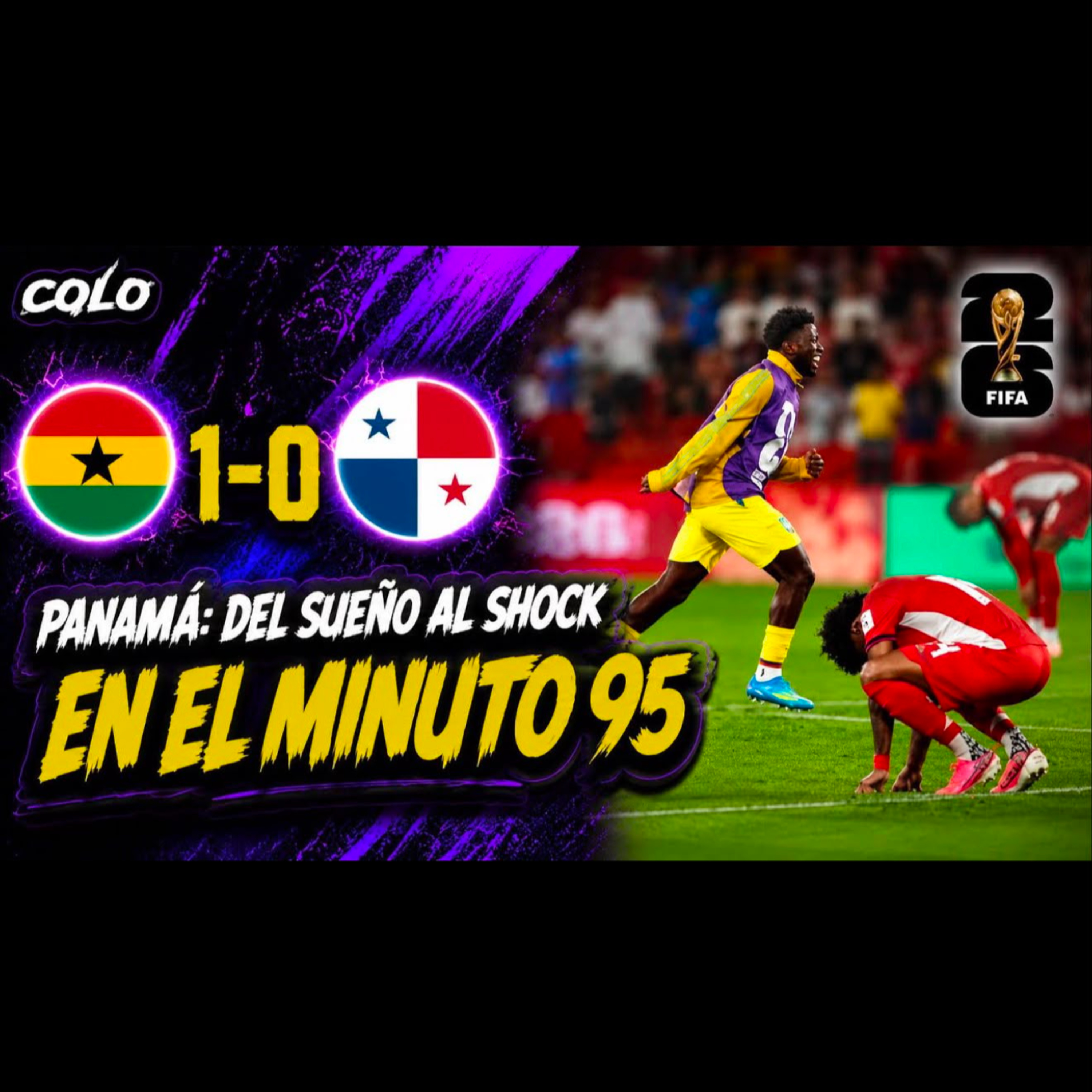 🇬🇭 Ghana 1-0 Panamá 🇵🇦 | La Roja cae en su debut mundialista y ¿CENTROAMÉRICA LO CELEBRA? 🤯 episode artwork