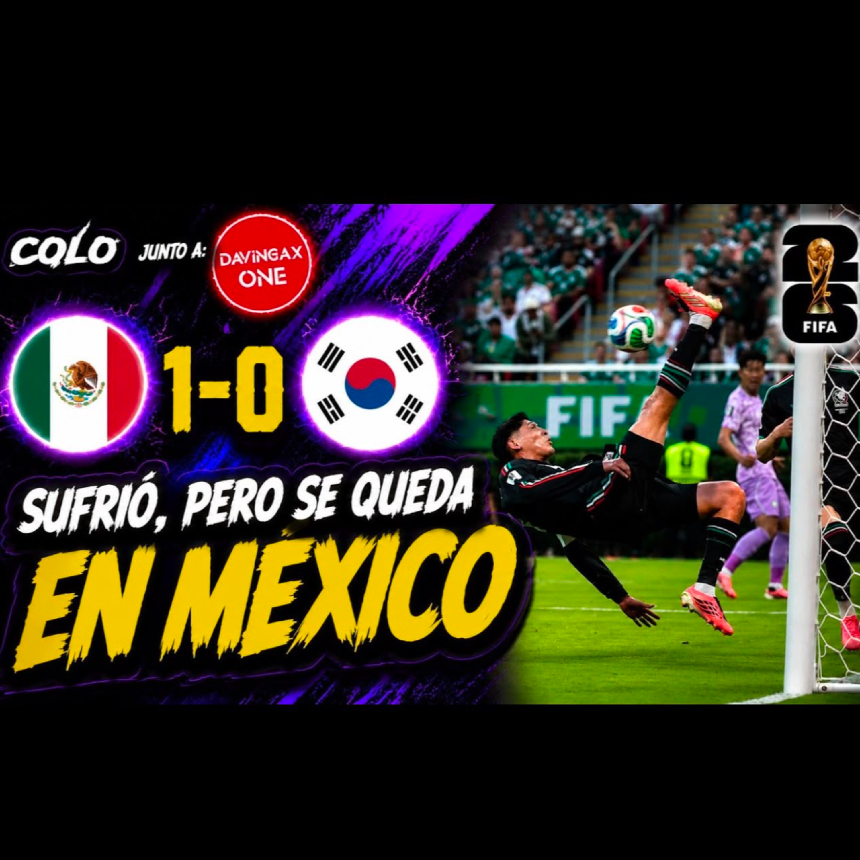 🇲🇽 MÉXICO 1-0 COREA 🇰🇷 | El Tri AVANZA ✅... en un Mundial hecho para TODOS MENOS PARA ELLOS 🫤💔  episode artwork
