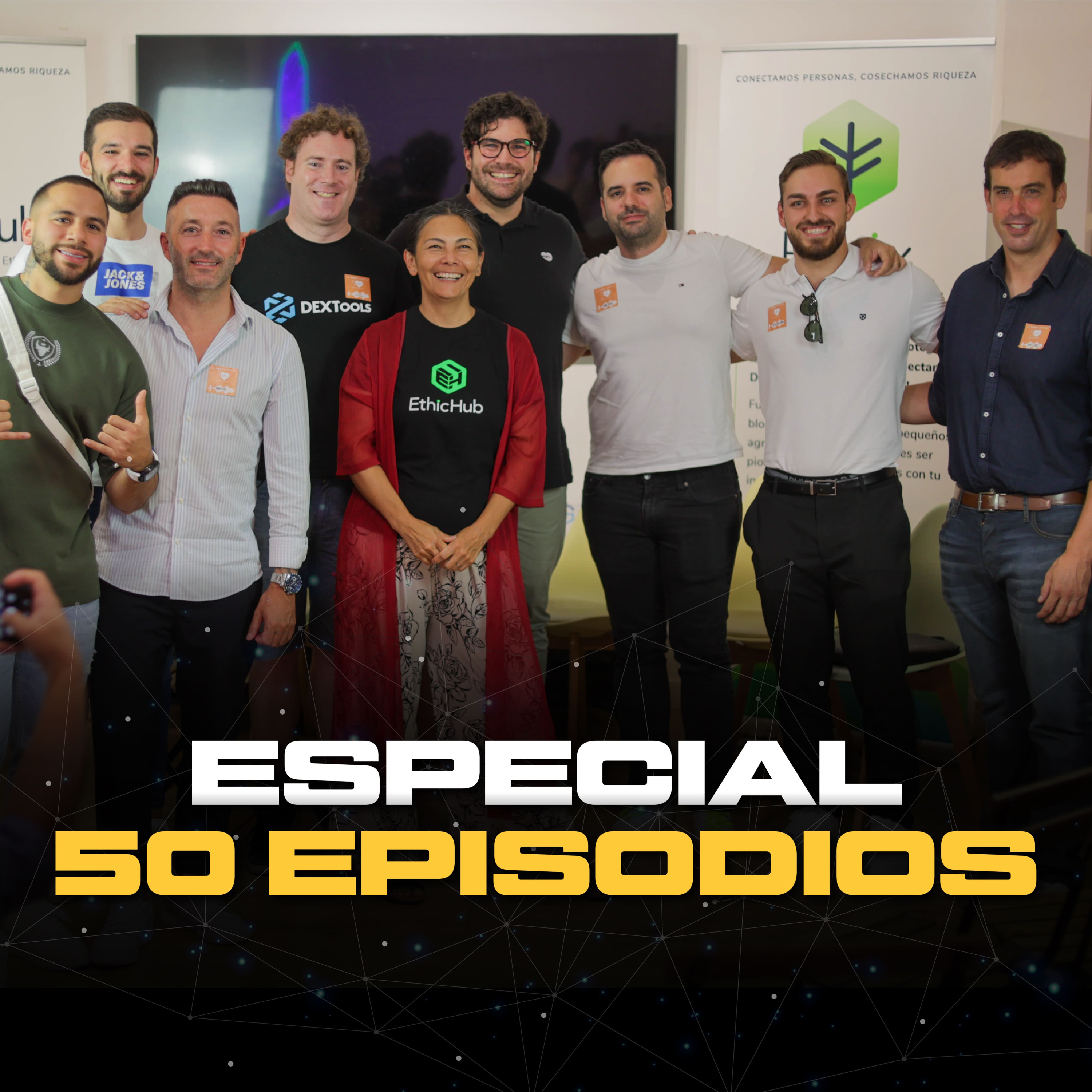 Ep 50 - 13 Ponentes en el Primer Podcast Crypto con Público