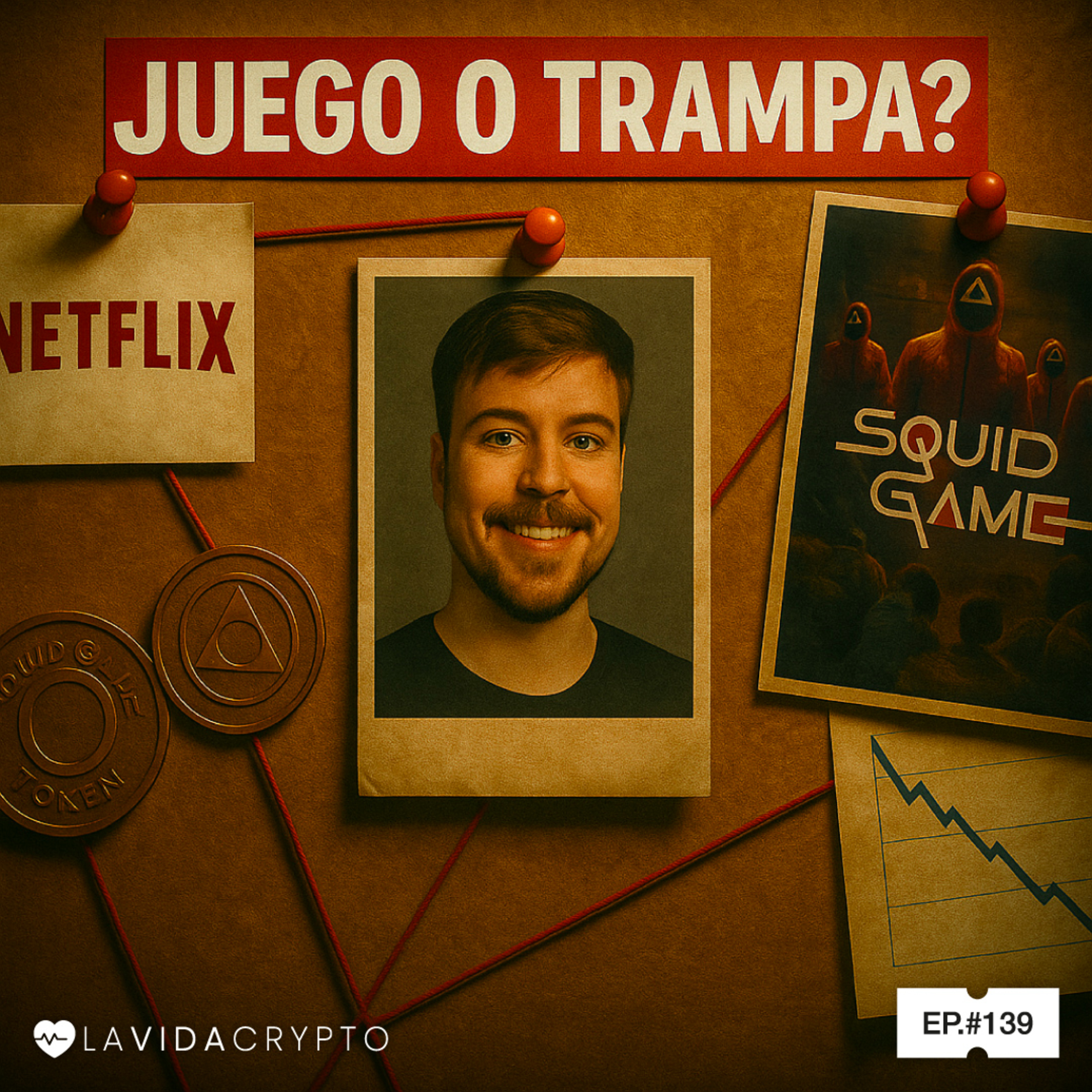 MrBeast Netflix y una Cripto El Fraude de Squid Game Token | Ep.139