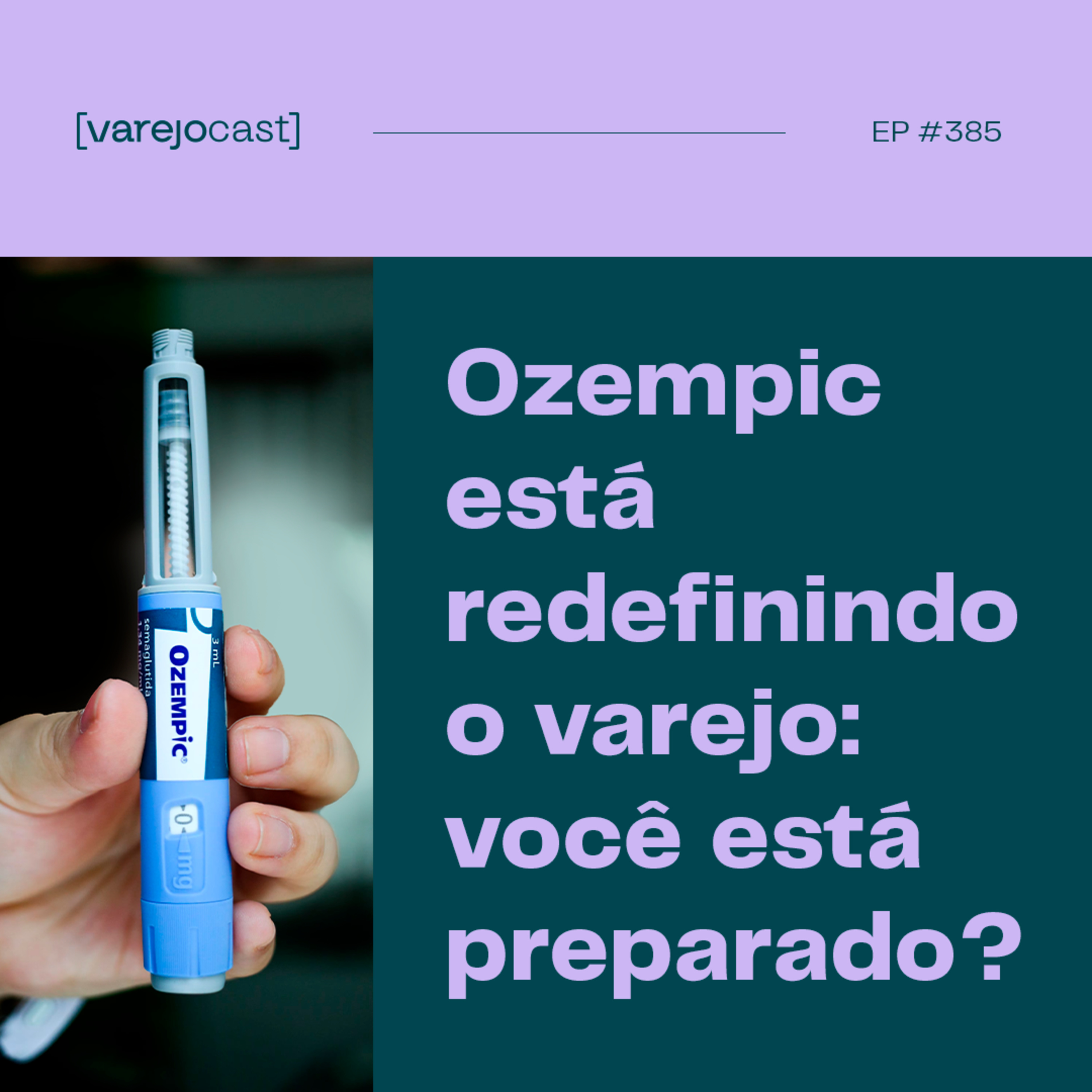 Ozempic está redefinindo o varejo: você está preparado? [varejocast] t&p 385 episode artwork