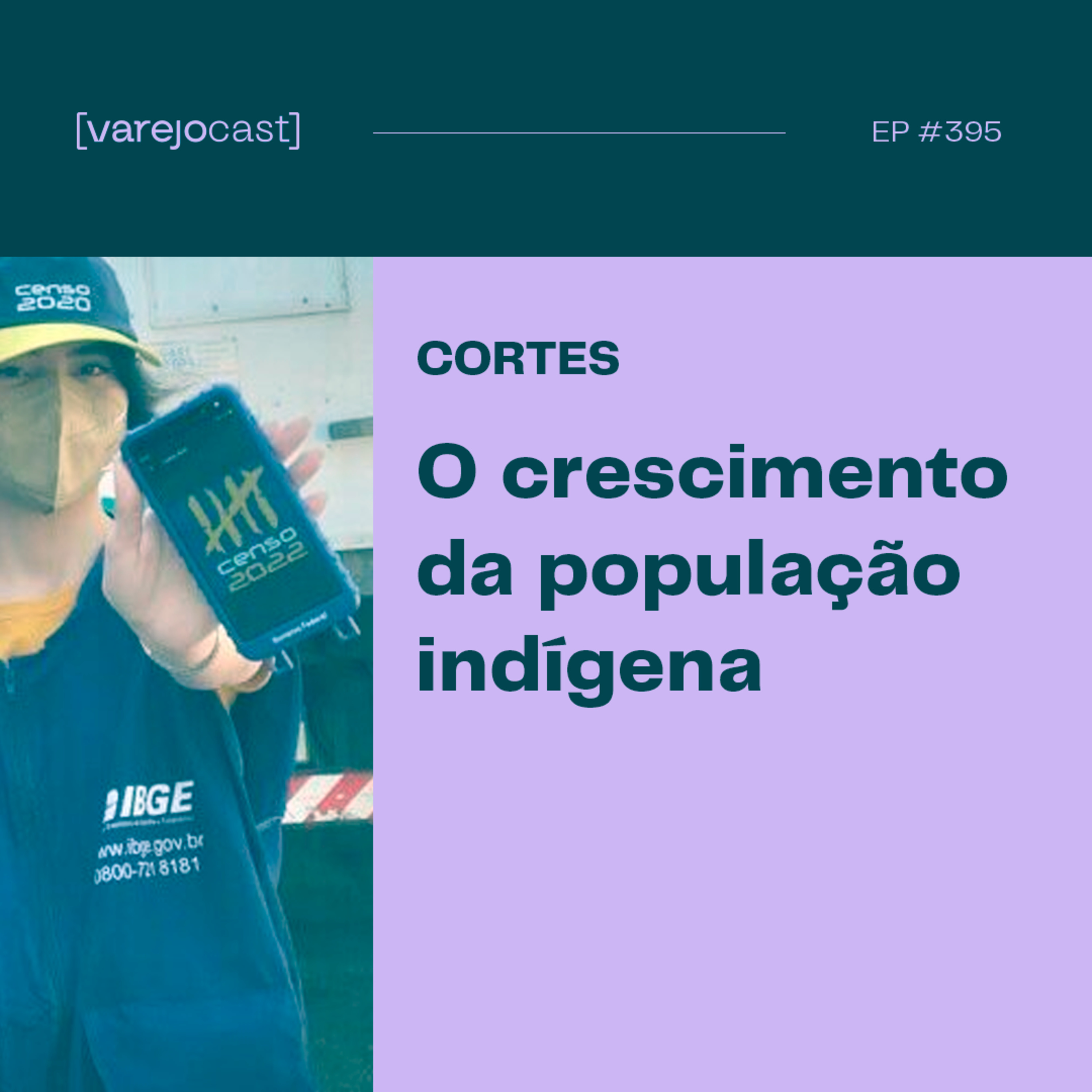 CORTE - O crescimento da população indígena [varejocast] cortes 395 episode artwork
