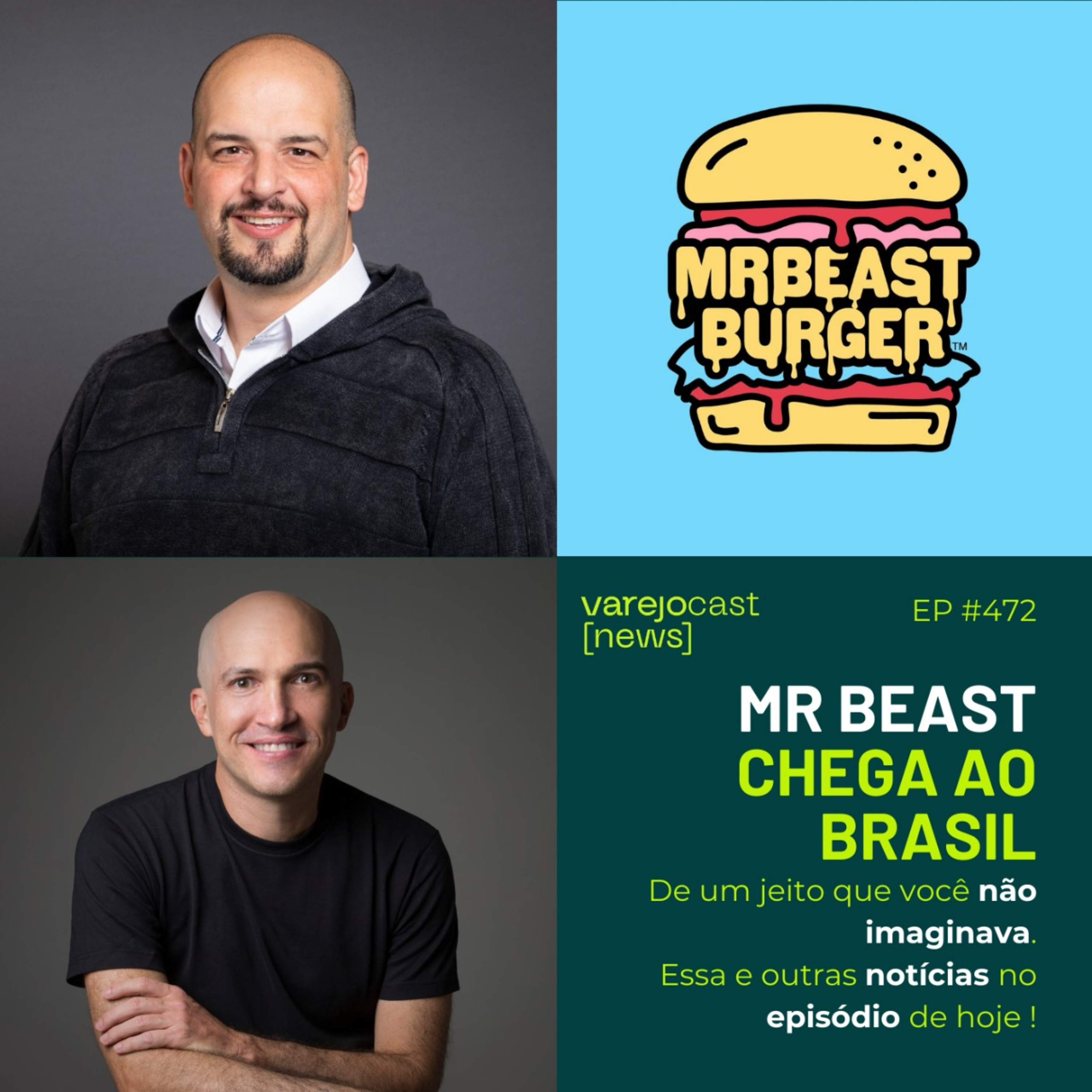 🌟 Mr. Beast Chega ao Brasil! | [varejocast] news 472 🌟 episode artwork