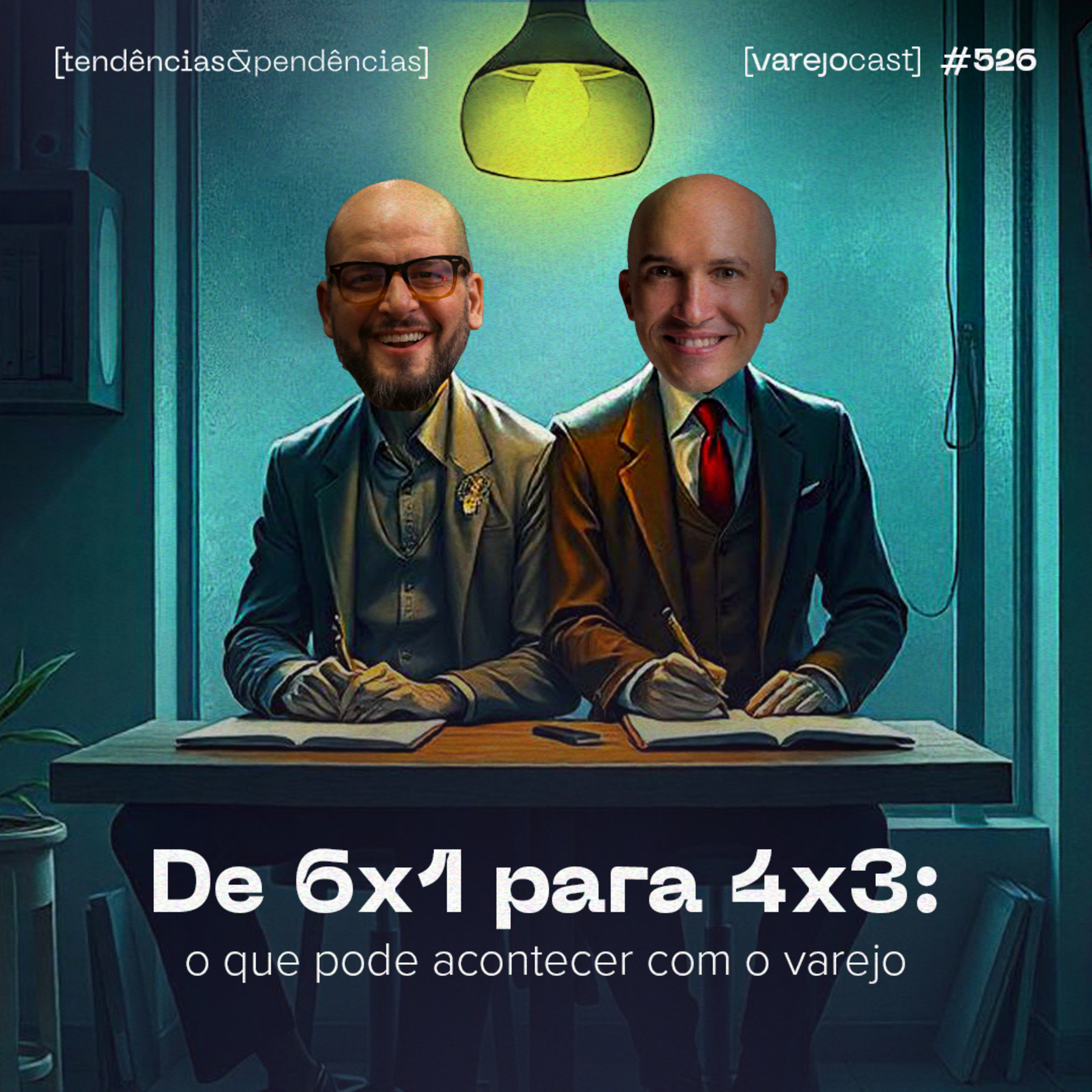 De 6x1 para 4x3: o que pode acontecer com o varejo [varejocast] #526 episode artwork
