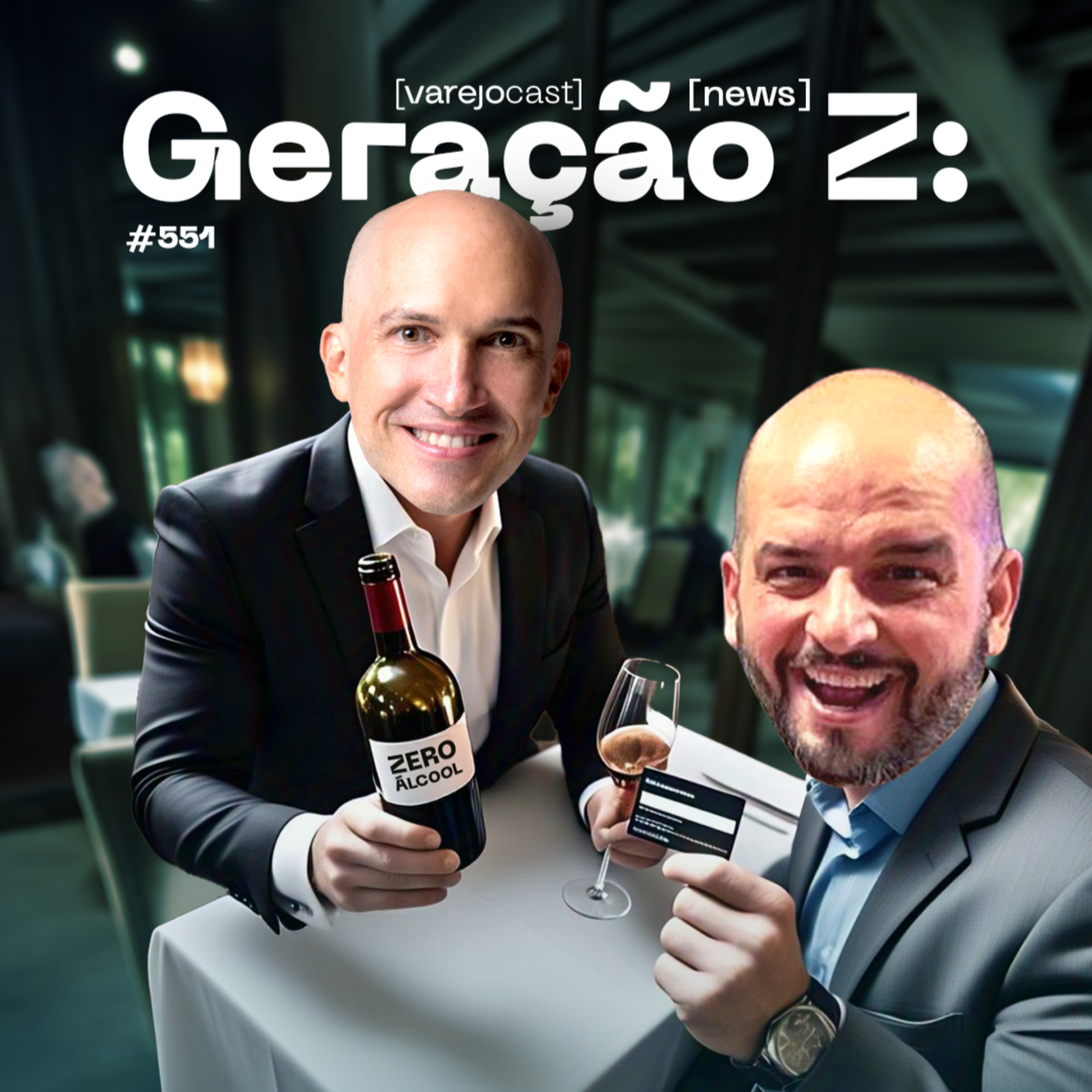 Geração Z: ZERO álcool, mais lojas físicas e mais parcelamentos | [varejocast] News EP #551 episode artwork