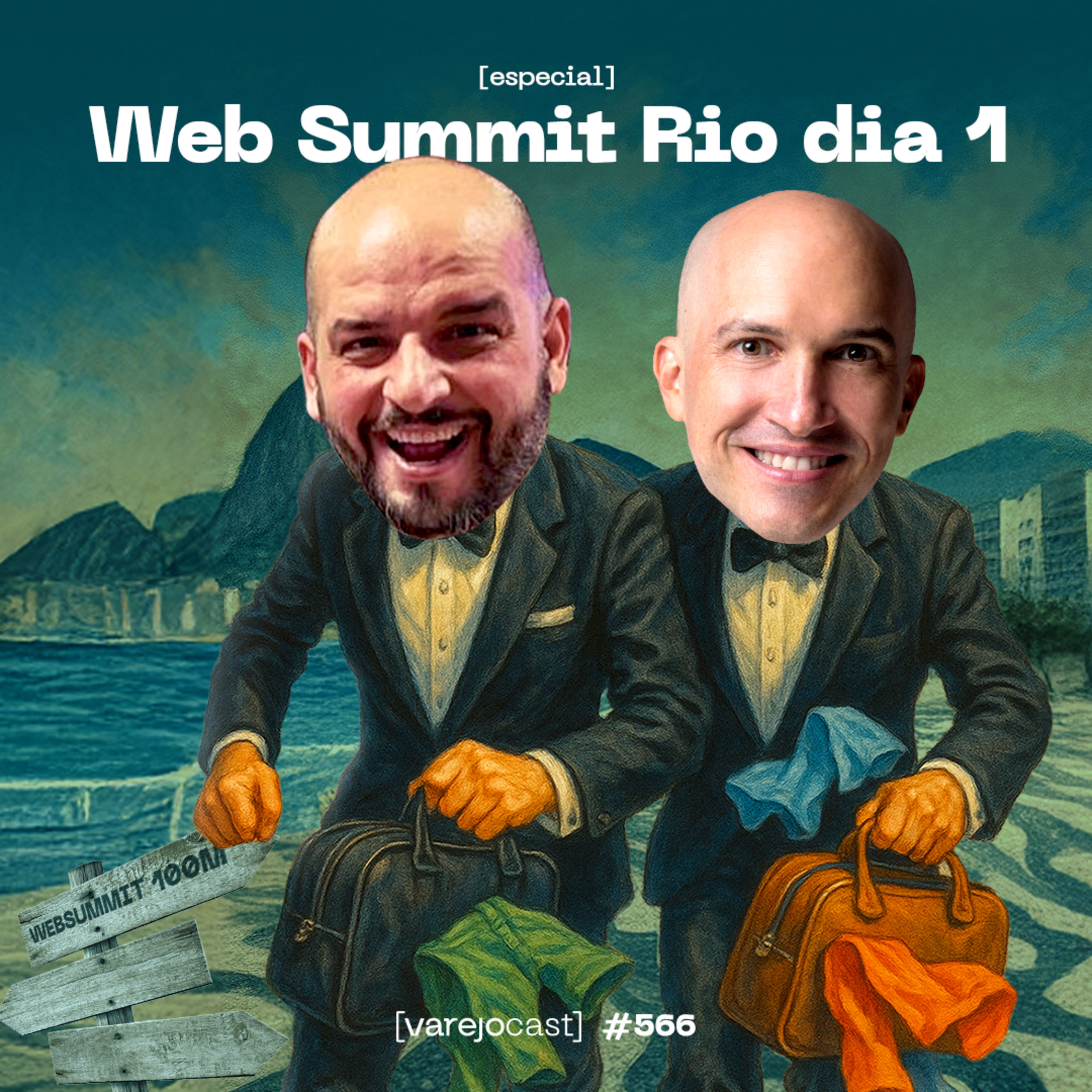 Web Summit Rio dia 1: IA real, TikTok e Comunidade [varejocast] especial #566