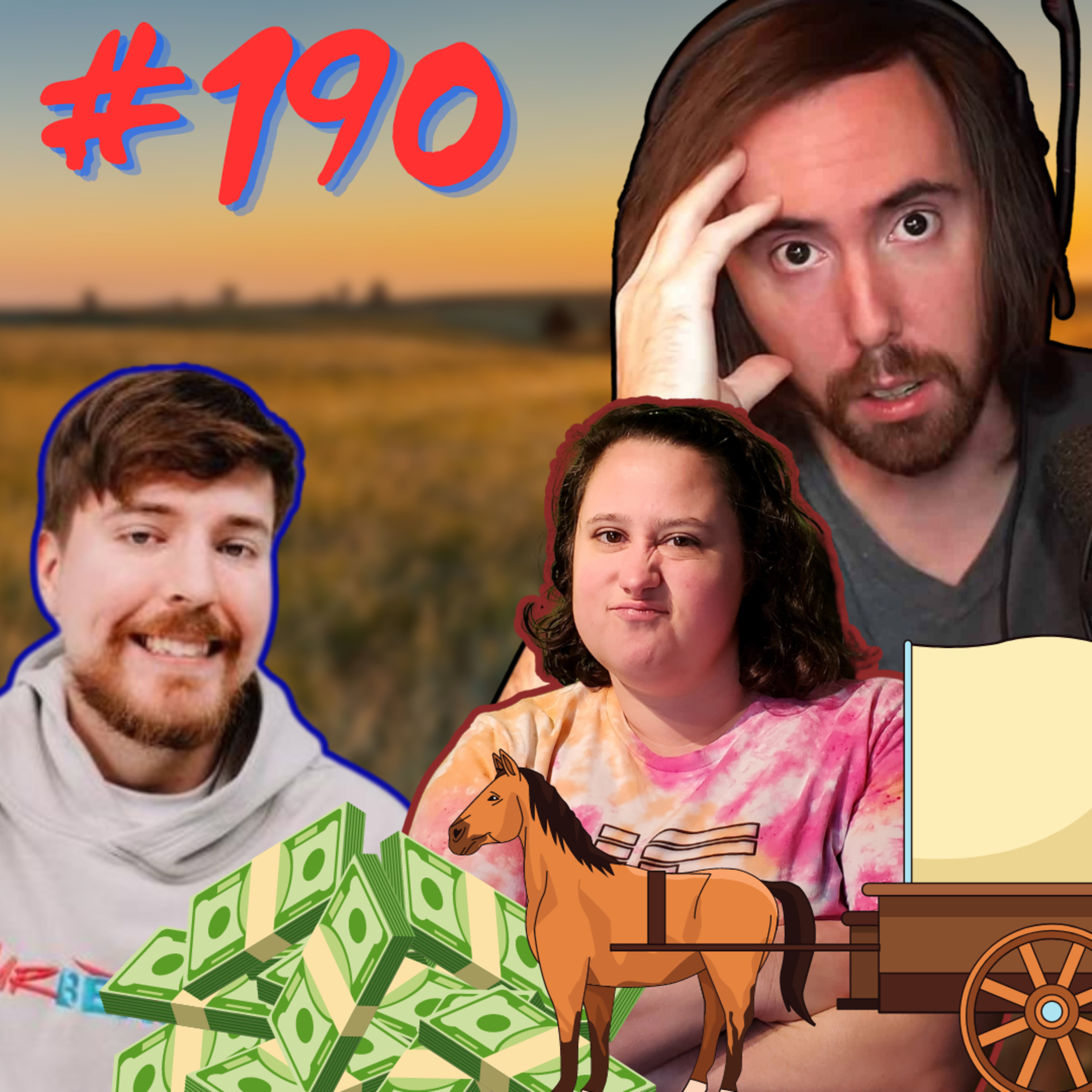 #190 Grand Theft Buggy + I'm Won A MrBeast Giveaway?! episode artwork