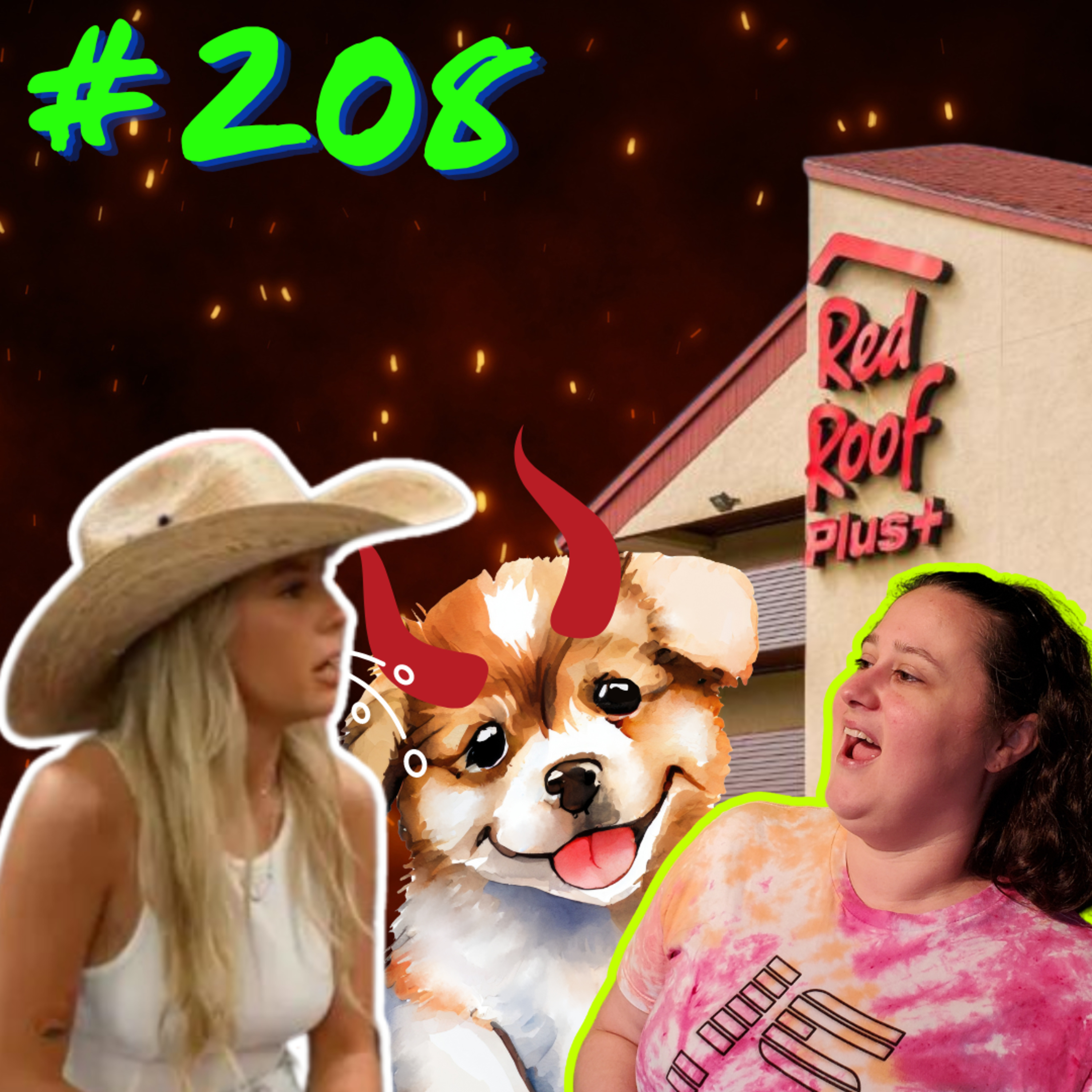 #208 A Hot Dog + Hawk Tuah Girl?! episode artwork