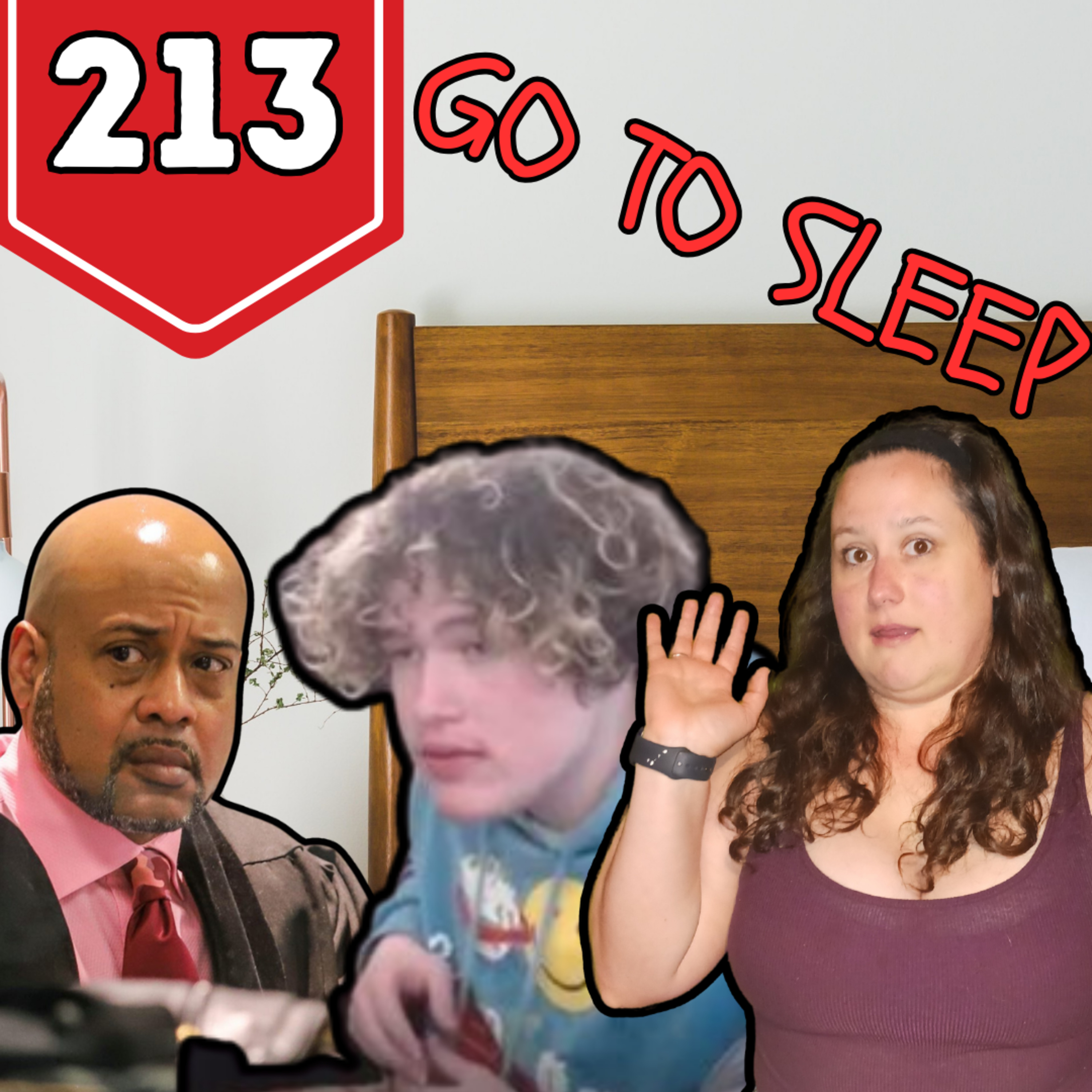 #213 We're Never Going to Sleep episode artwork