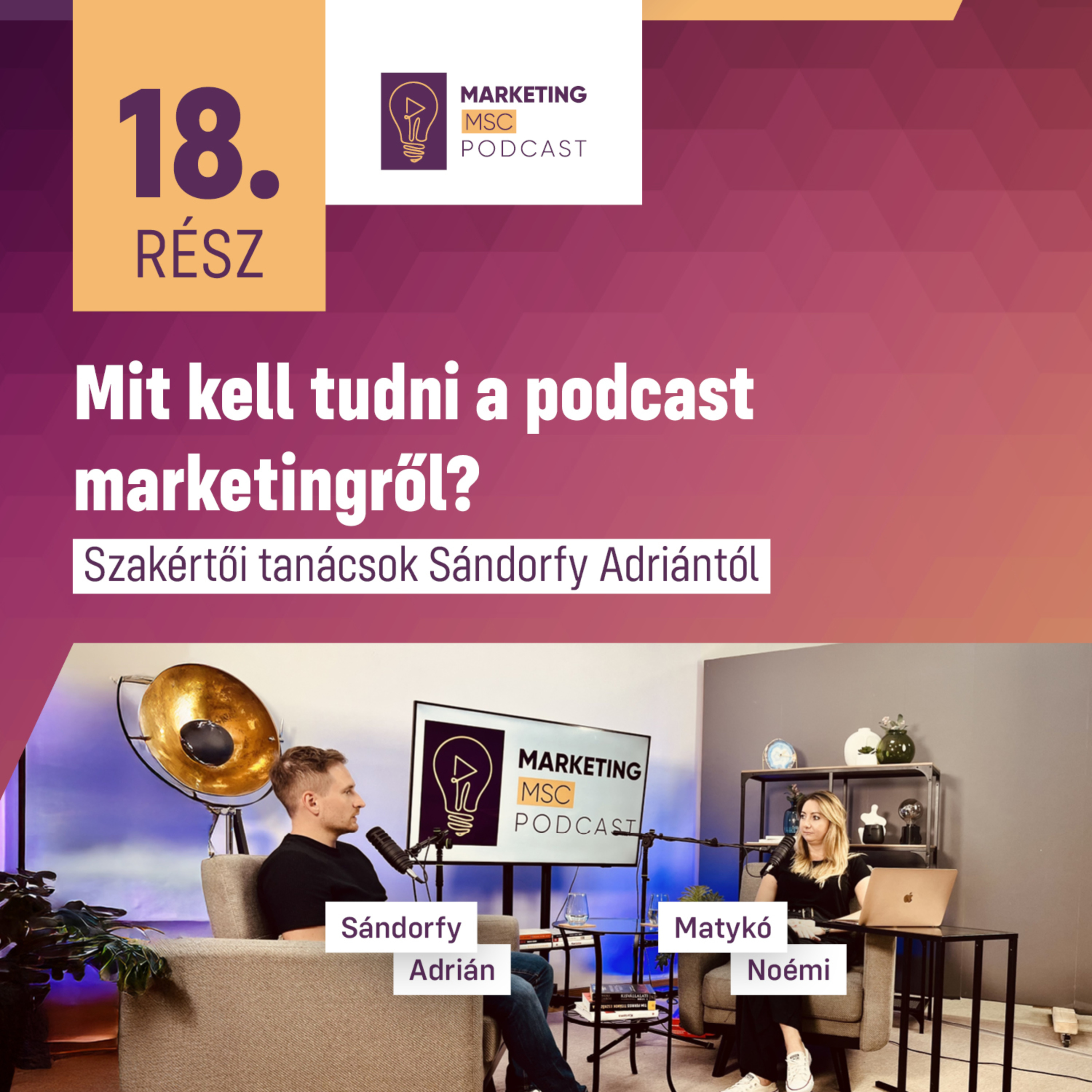 #18 Mit kell tudni a podcast marketingről? - Szakértői tanácsok Sándorfy Adriántól