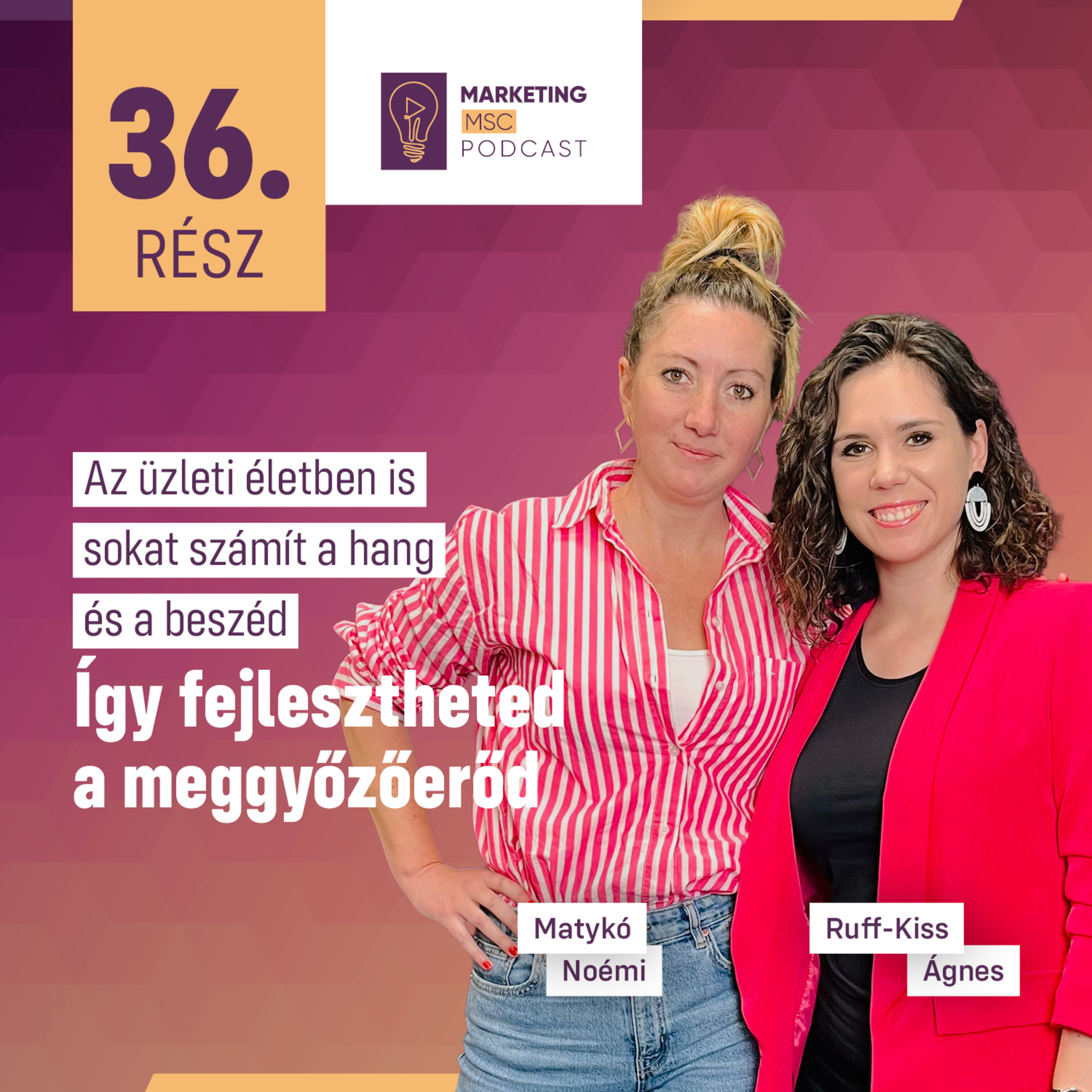 #36 Az üzleti életben is sokat számít a hang és a beszéd - így fejlesztheted a meggyőzőerőd!