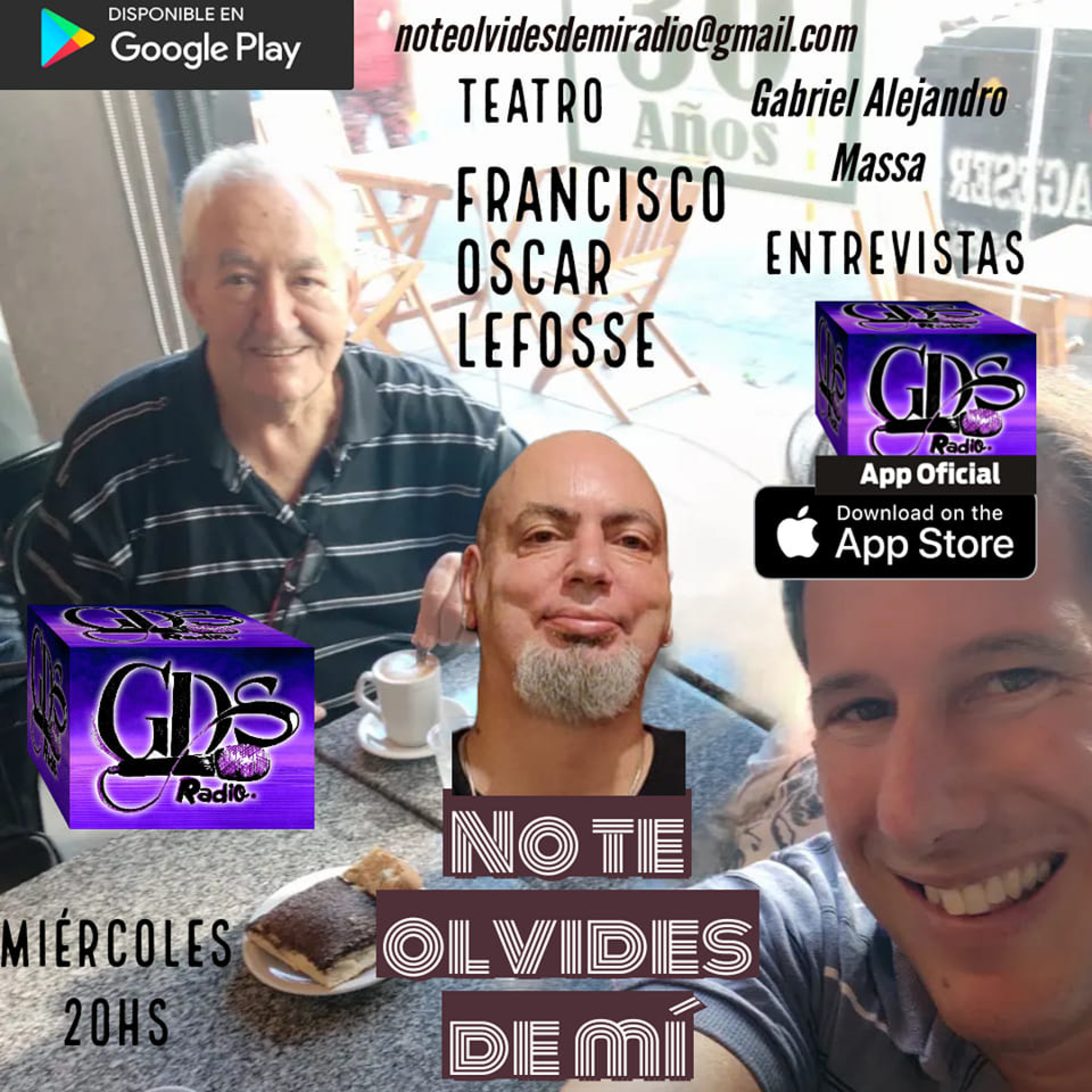 No te olvides de mí . Hoy: Francisco Oscar Lefosse 10 de mayo de 2023 episode artwork