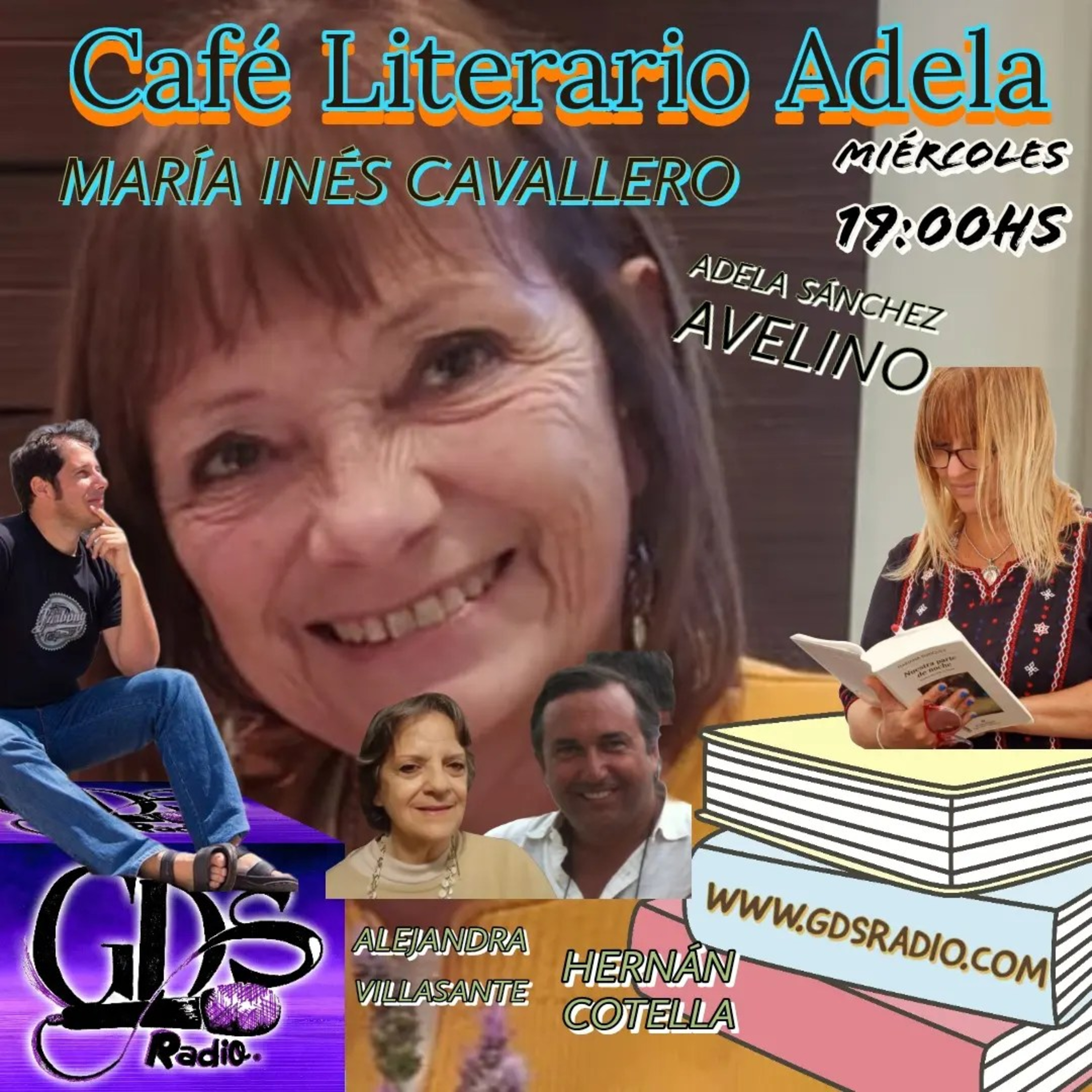 Café Literario Adela. Hoy Narradores Orales. 16 de agosto de 2023 episode artwork