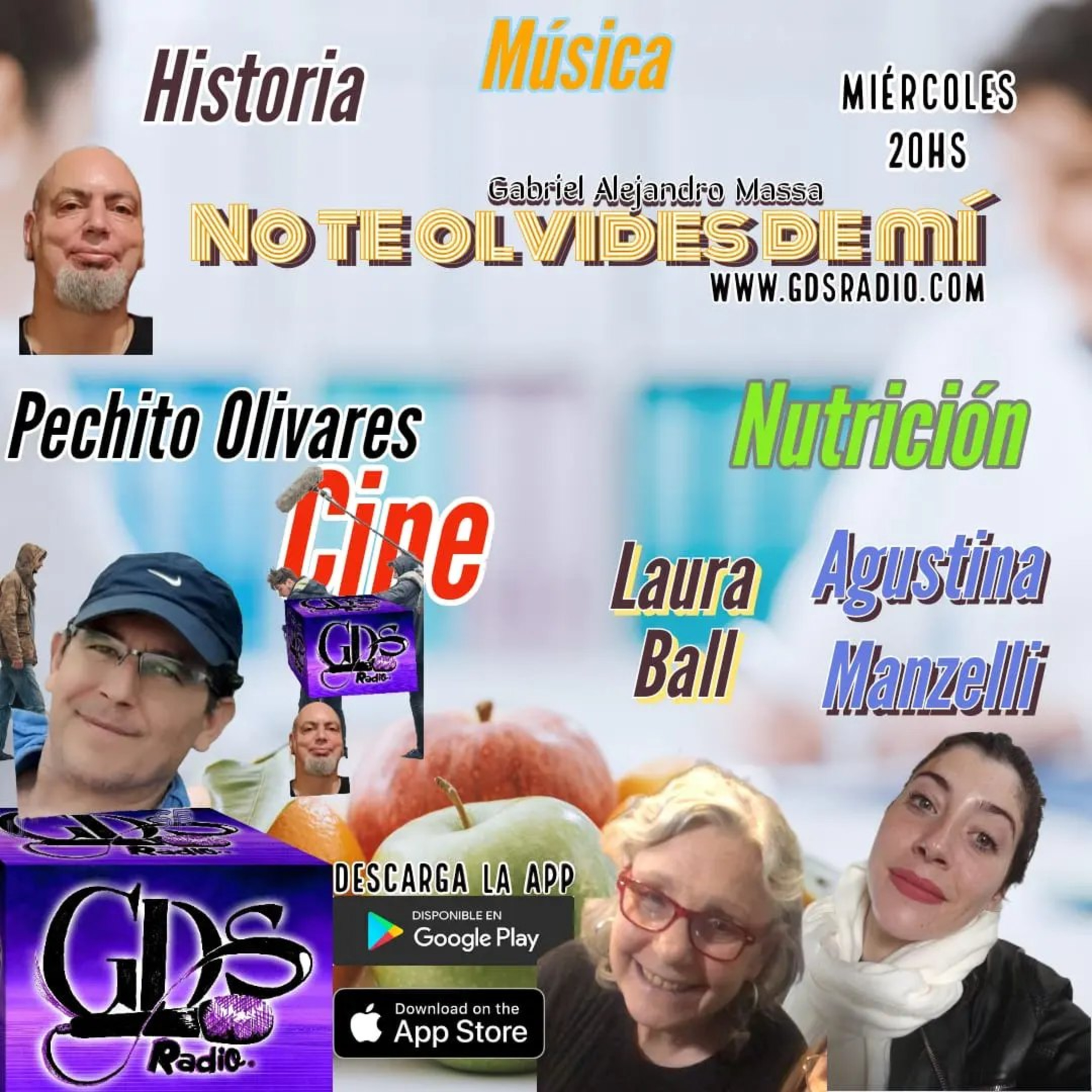 No te olvides de mí. Hoy: Nutrición con Agustina Manzelli episode artwork