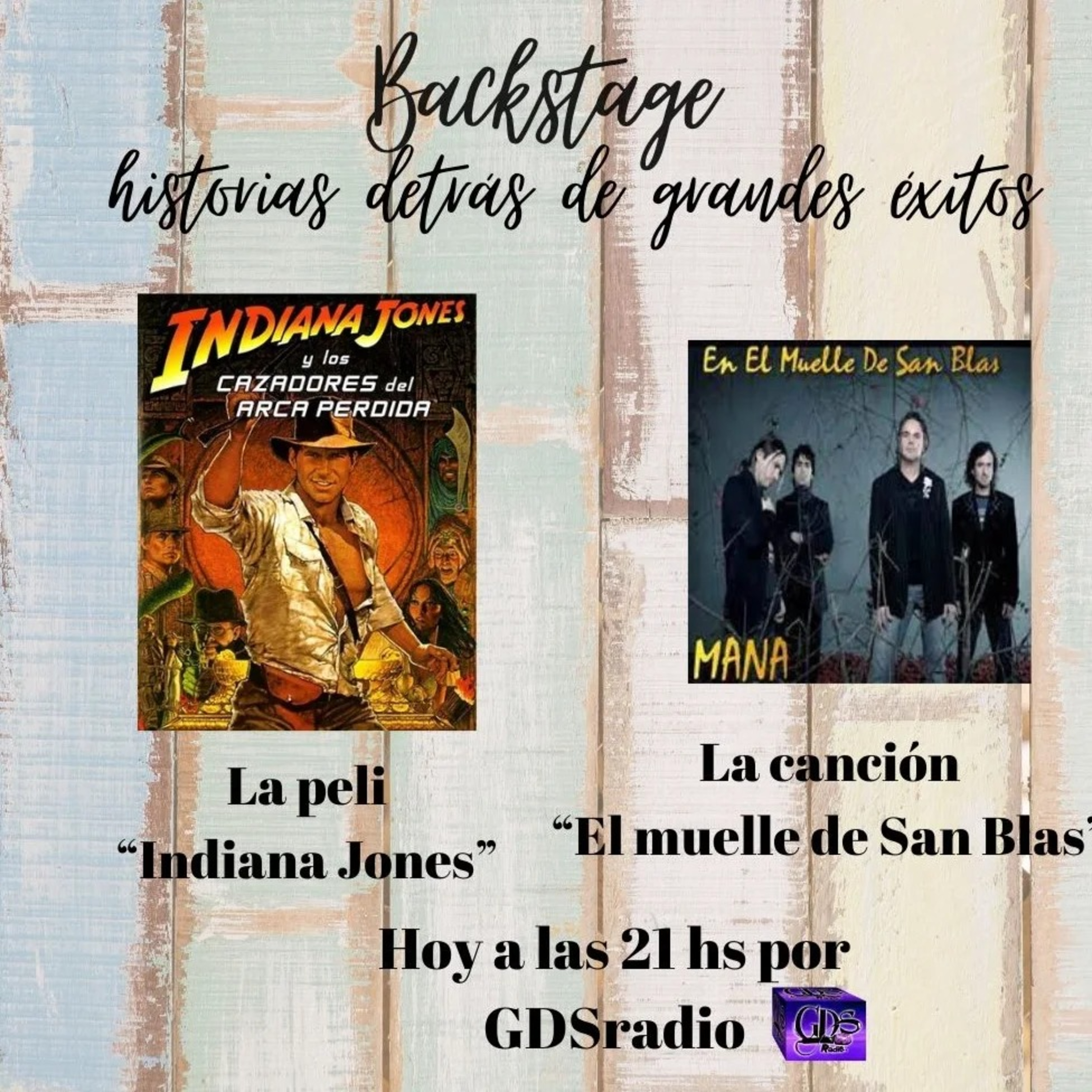 Backstage. Hoy: Indiana Jones y en el muelle de San Blas episode artwork
