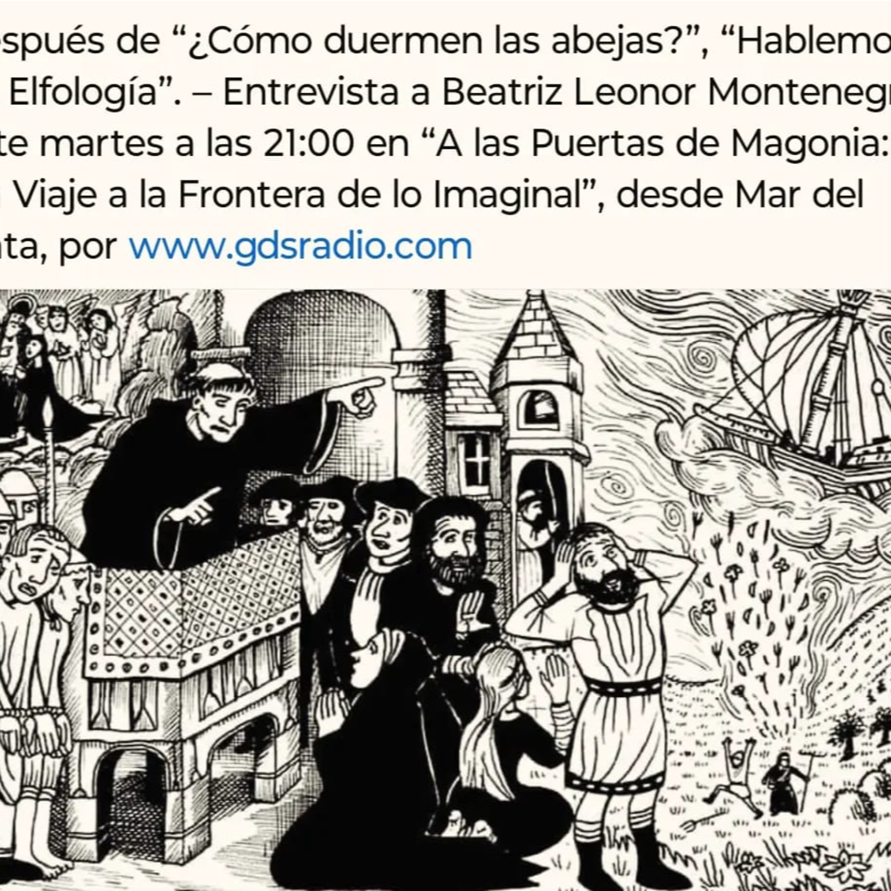 A las Puertas de Magonía. Hoy: ELFOLOGÍA con Beatríz Montenegro. 2 de abril de 2024 episode artwork