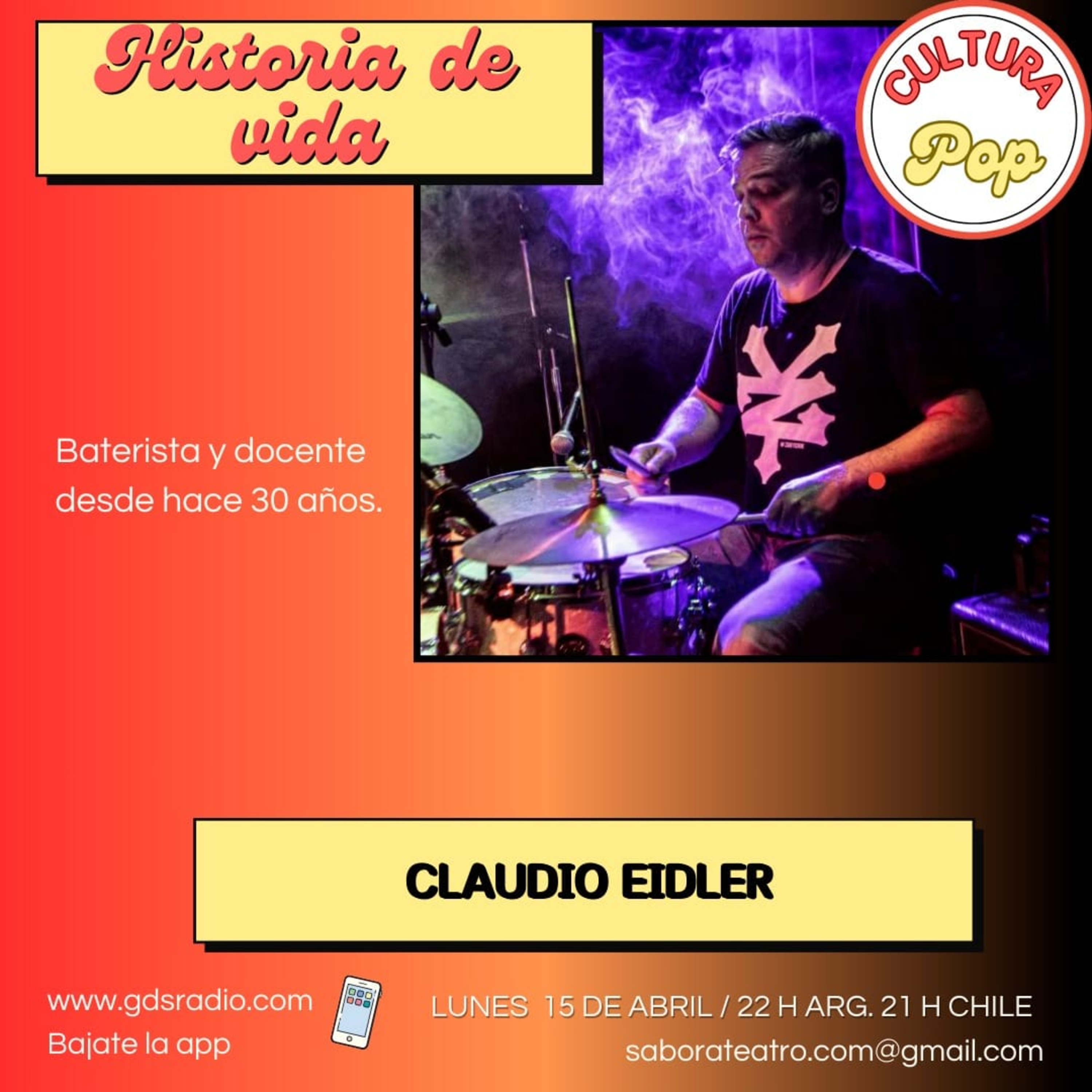 Claudio Eidler en Cultura Pop episode artwork