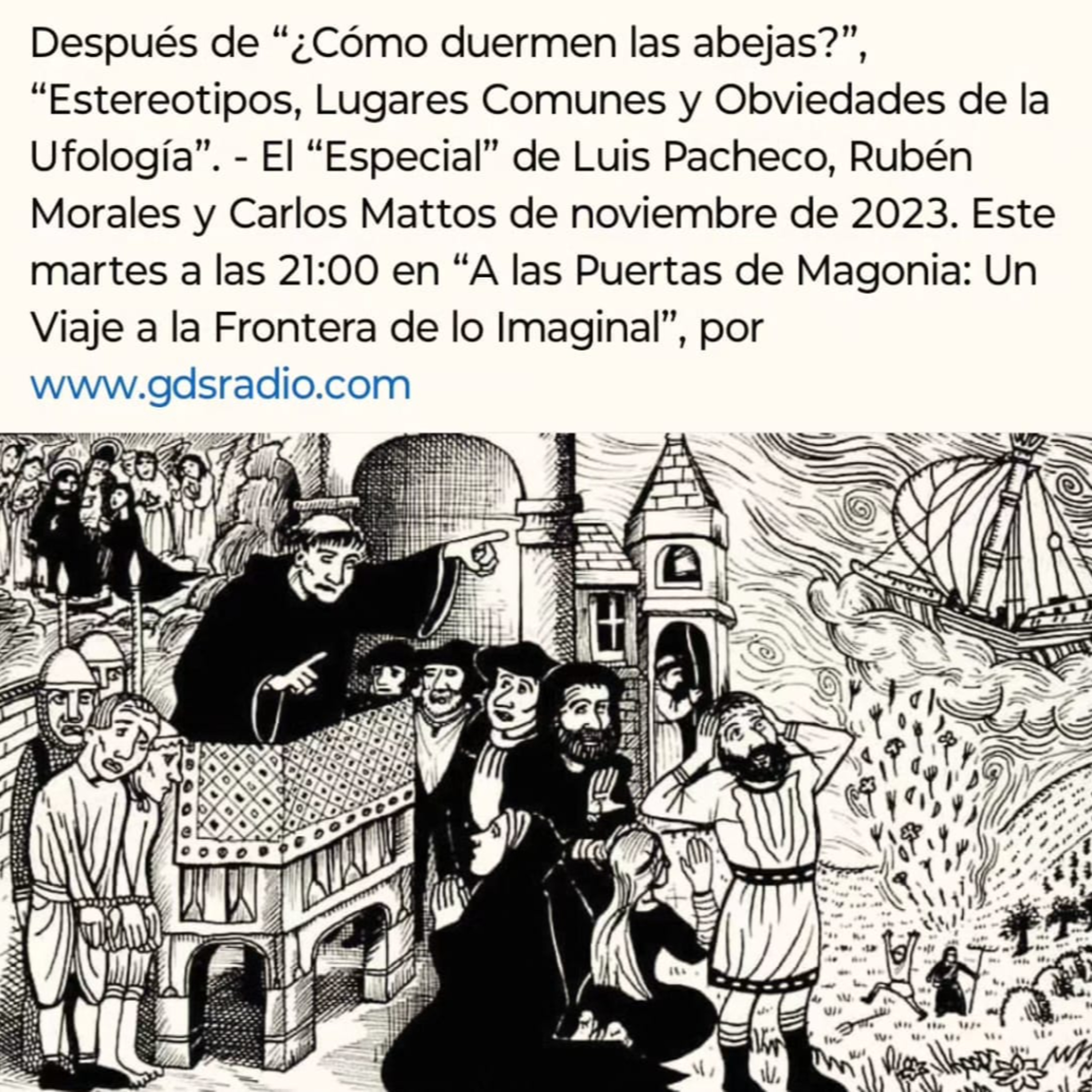 A las Puertas de Magonia. Hoy: Estereotipos, Lugares comunes de la Ufología. 21 de mayo de 2024 episode artwork