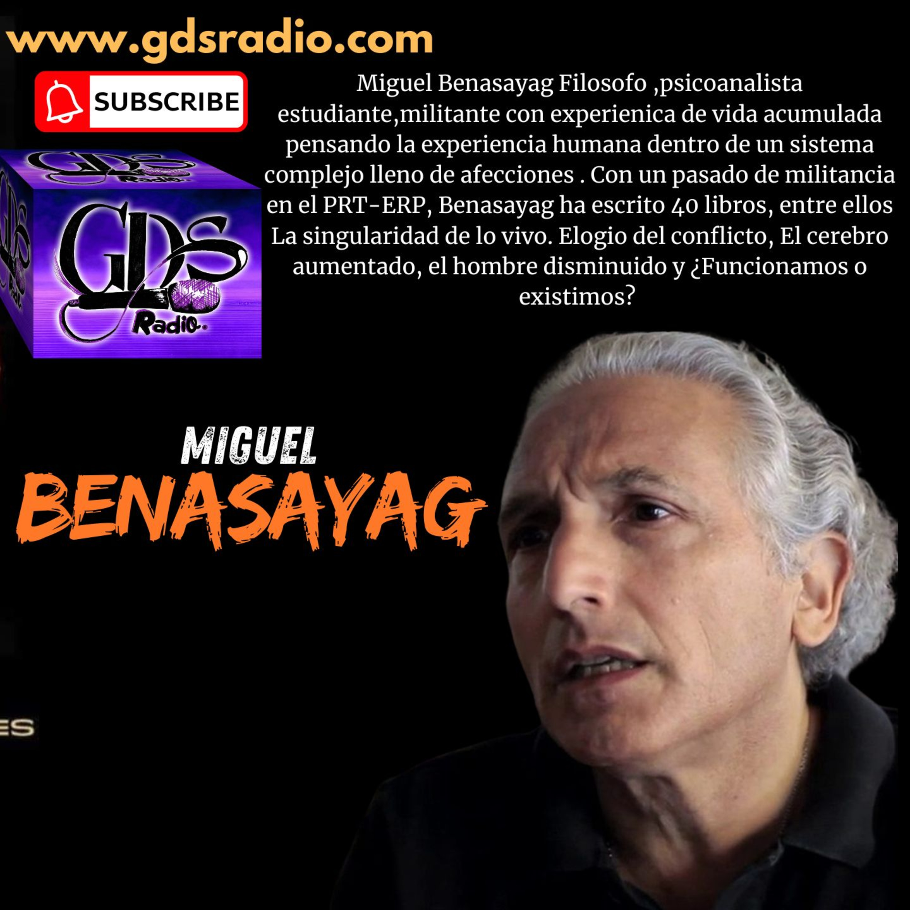 ¿Cómo duermen las abejas? Hoy: Miguel Benasayag. 19 de noviembre de 2024 episode artwork