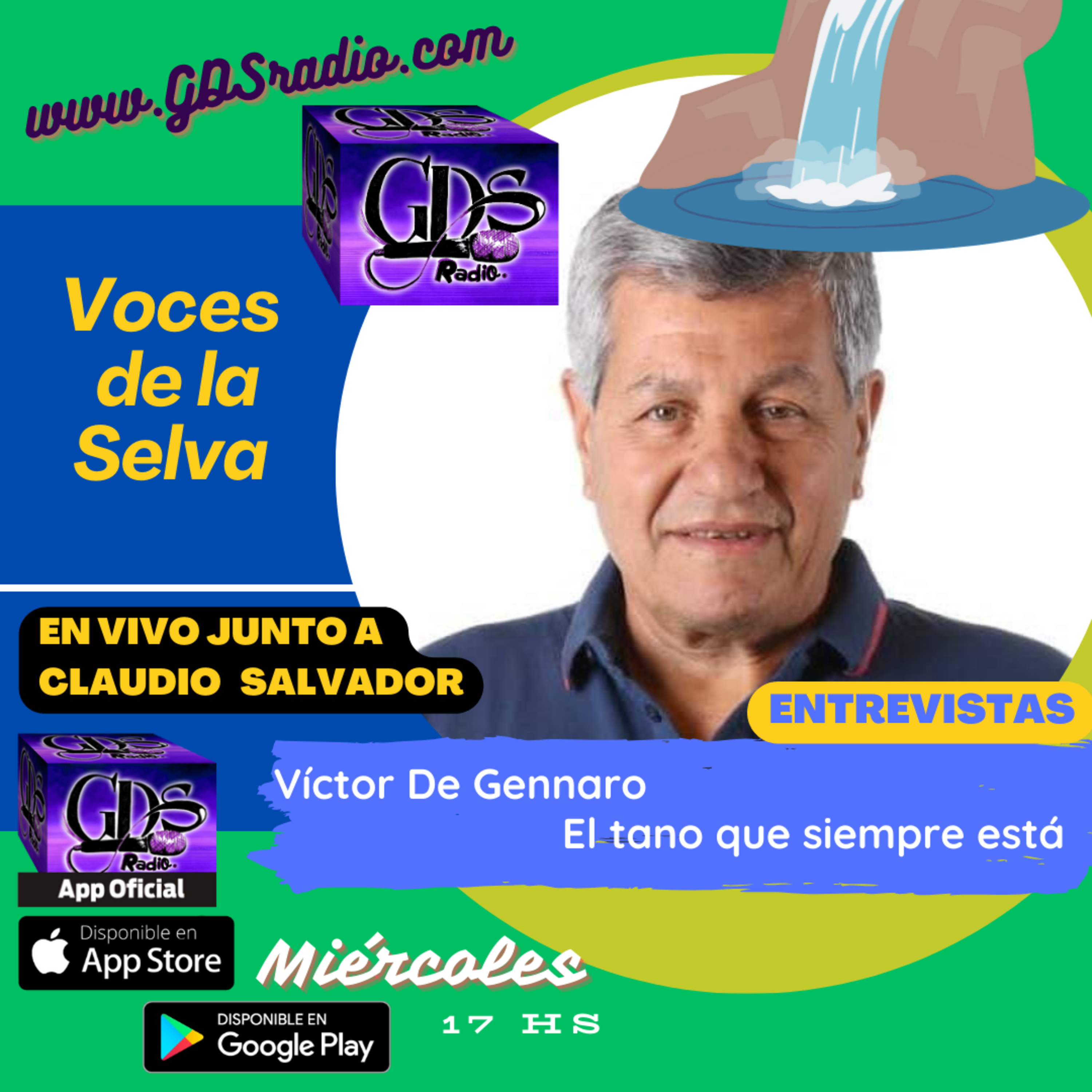 Voces de la Selva. Hoy: Víctor De Gennaro. 13 de noviembre de 2024 episode artwork