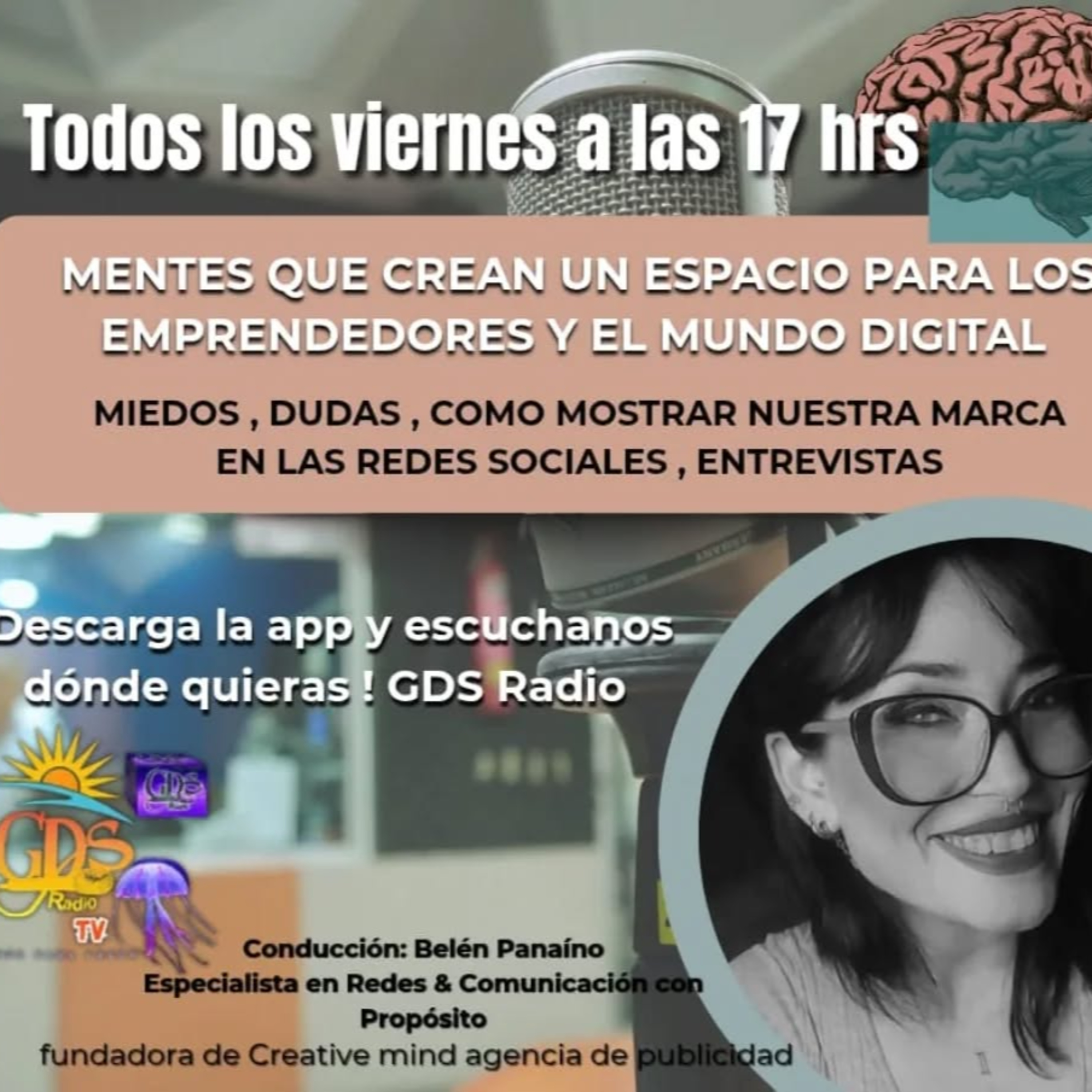 Mentes que Crean con Belén Panaíno - 1 programa por GDS TV Internacional - 15 de agosto de 2025 episode artwork