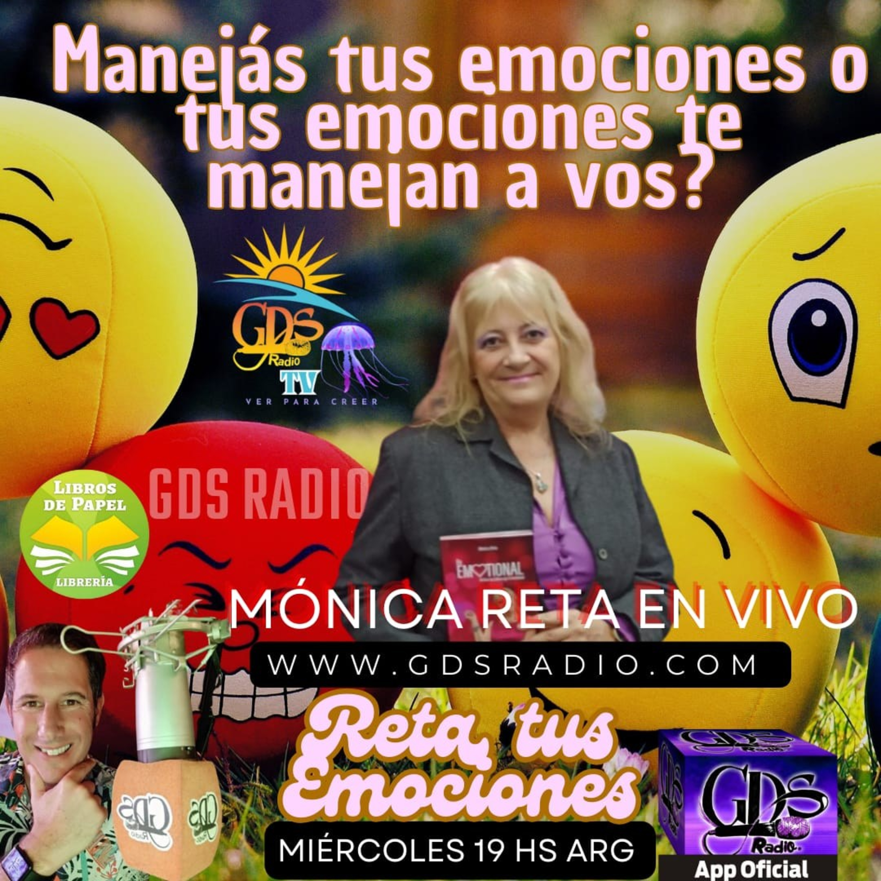 ¿Manejás tus emociones o tus emociones te manejan a vos? Reta tus emociones - 1 programa - 27 de agosto de 2025 episode artwork