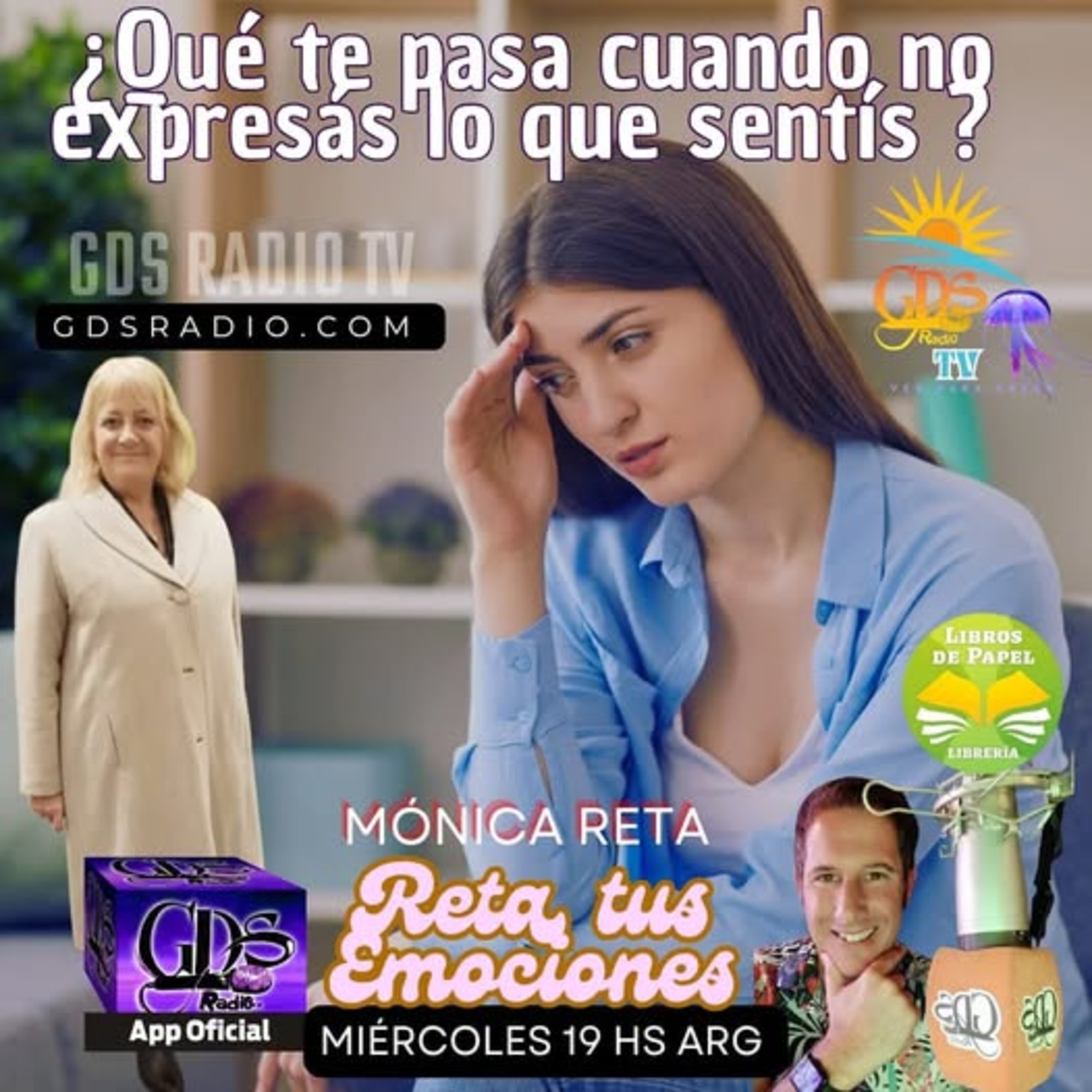 ¿Qué te pasa cuando no expresás lo que sentís? 1 de octubre de 2025 episode artwork