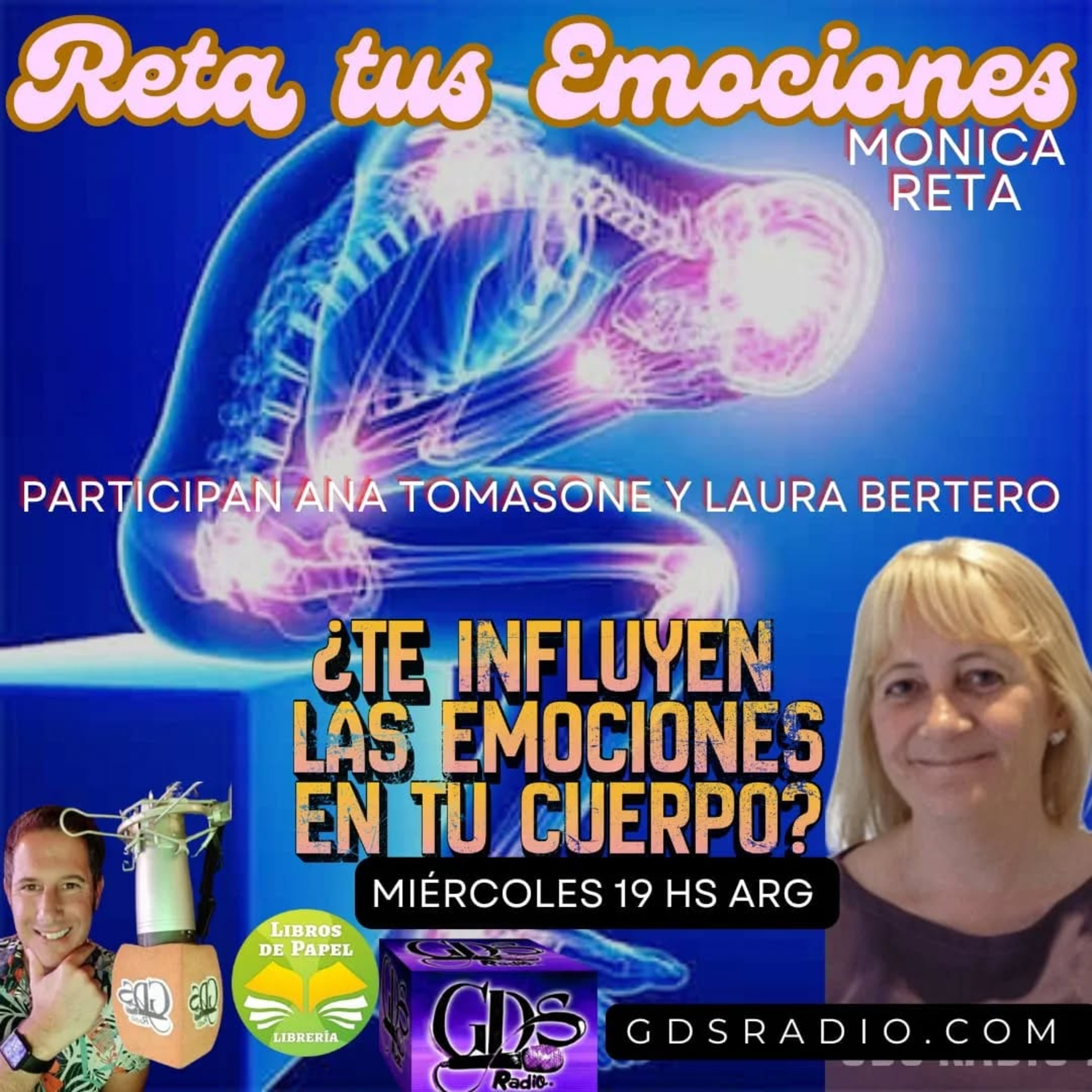 Reta tus emociones . Hoy: Especial Fibromialgia 1 parte. ¿Tus emociones te duelen? episode artwork