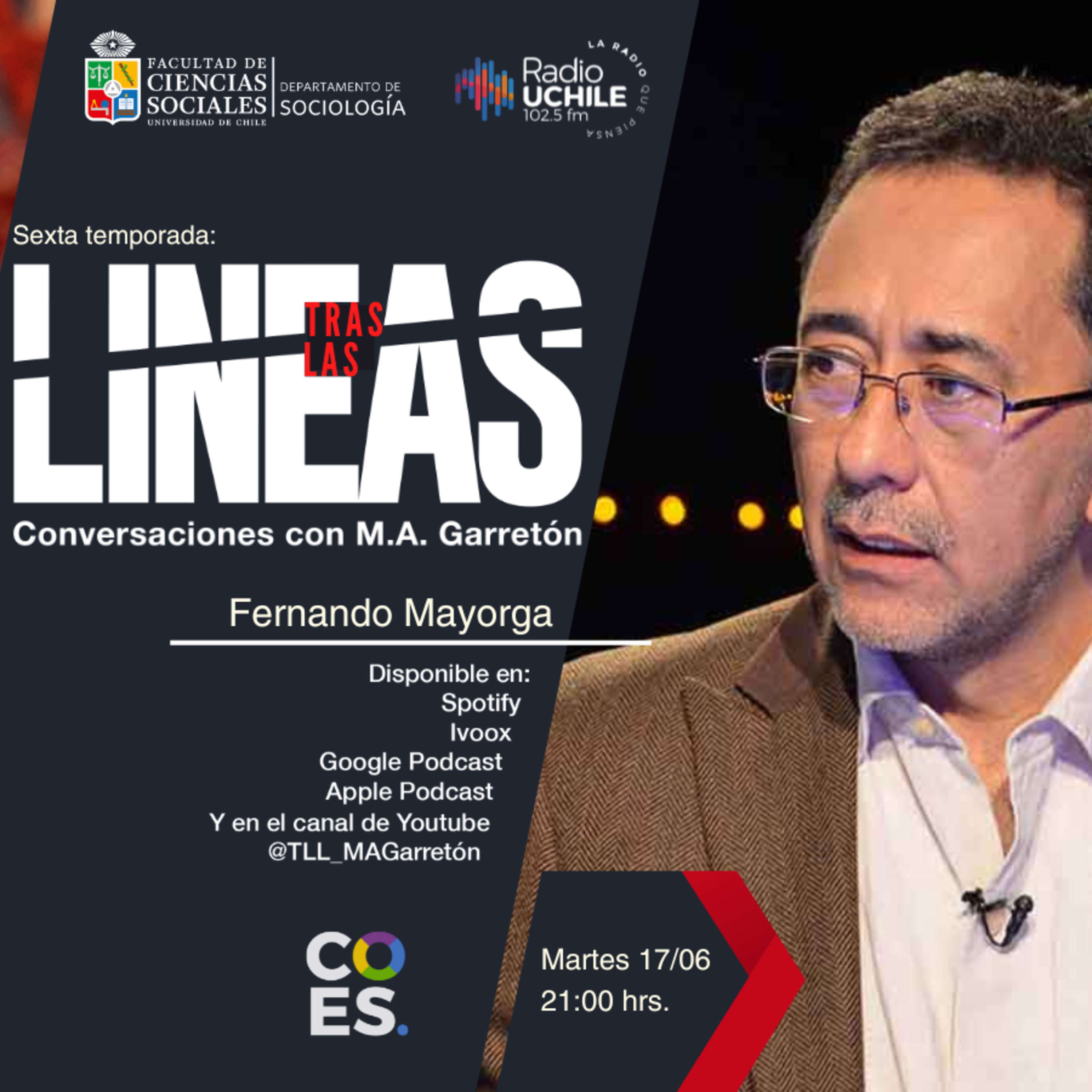 Tras las Líneas. Conversaciones con Manuel Antonio Garretón