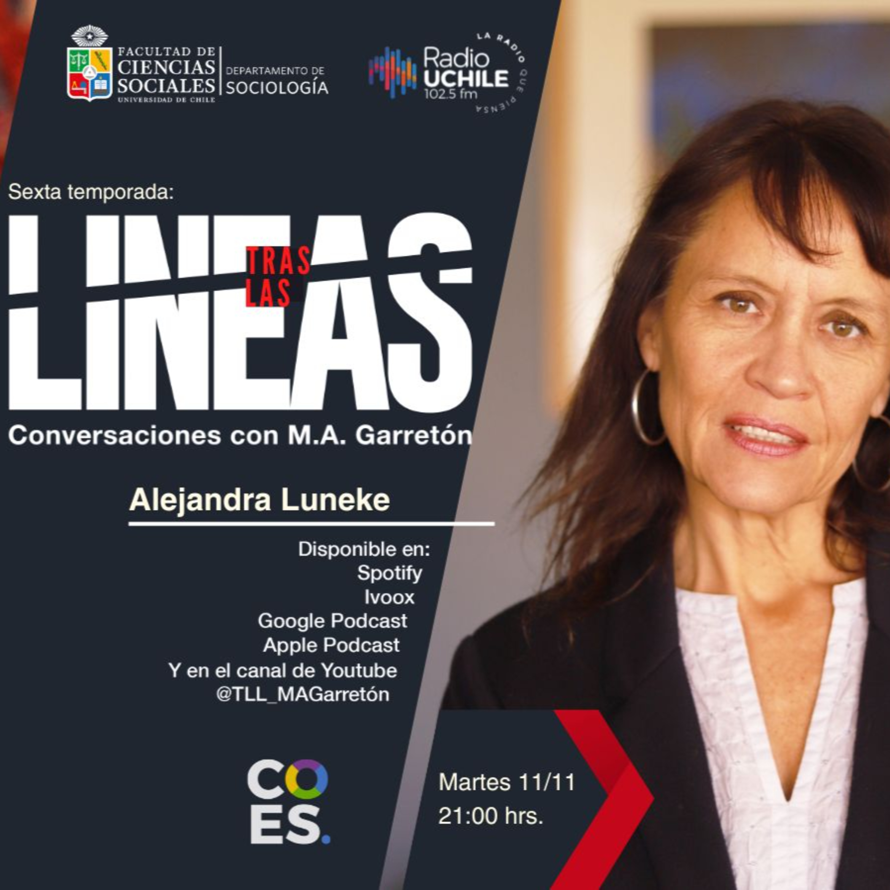 Tras las Líneas 260. [Alejandra Luneke] - Democracia y violencia
