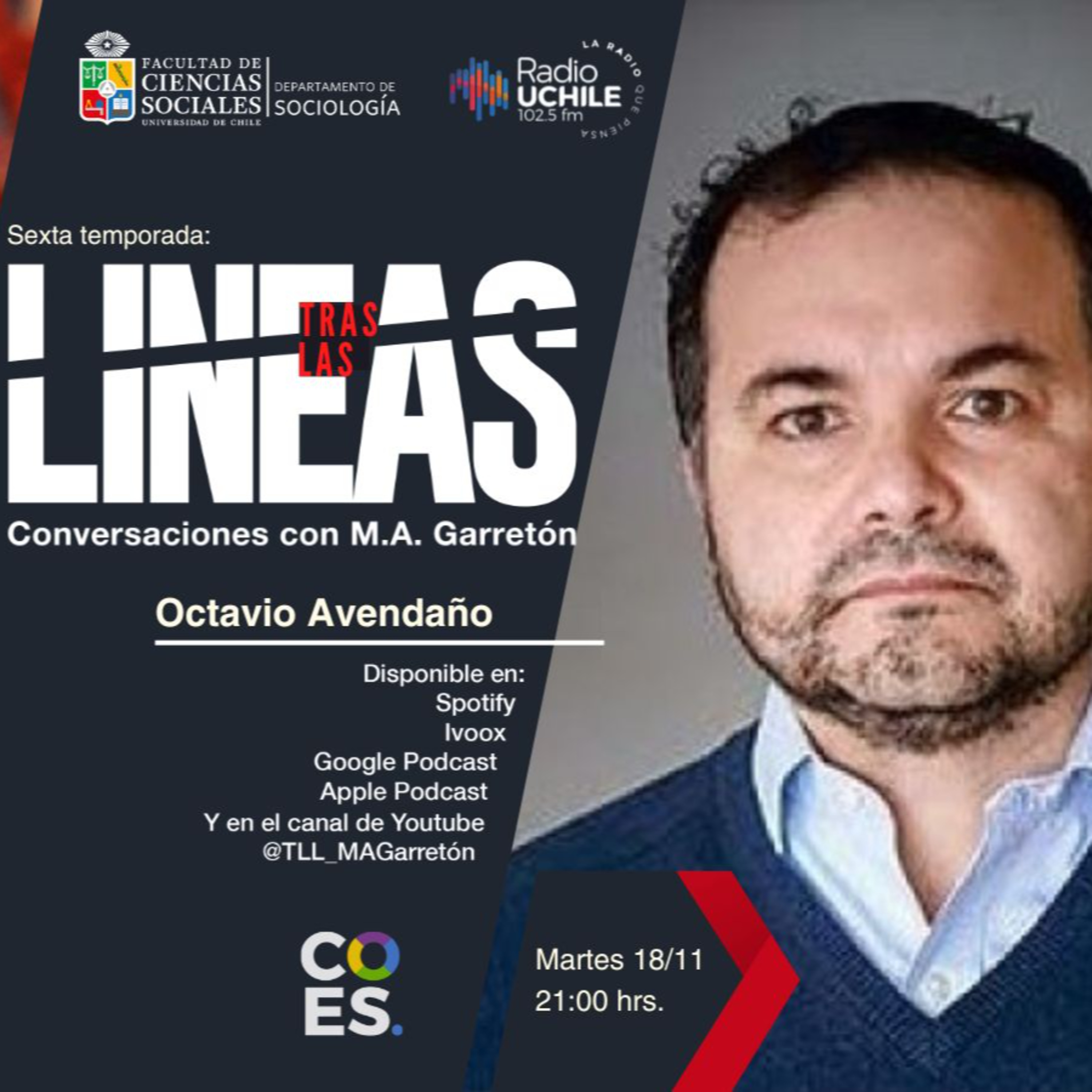 Tras las Líneas 261. [Octavio Avendaño] - Resultados presidenciales y escenario segunda vuelta