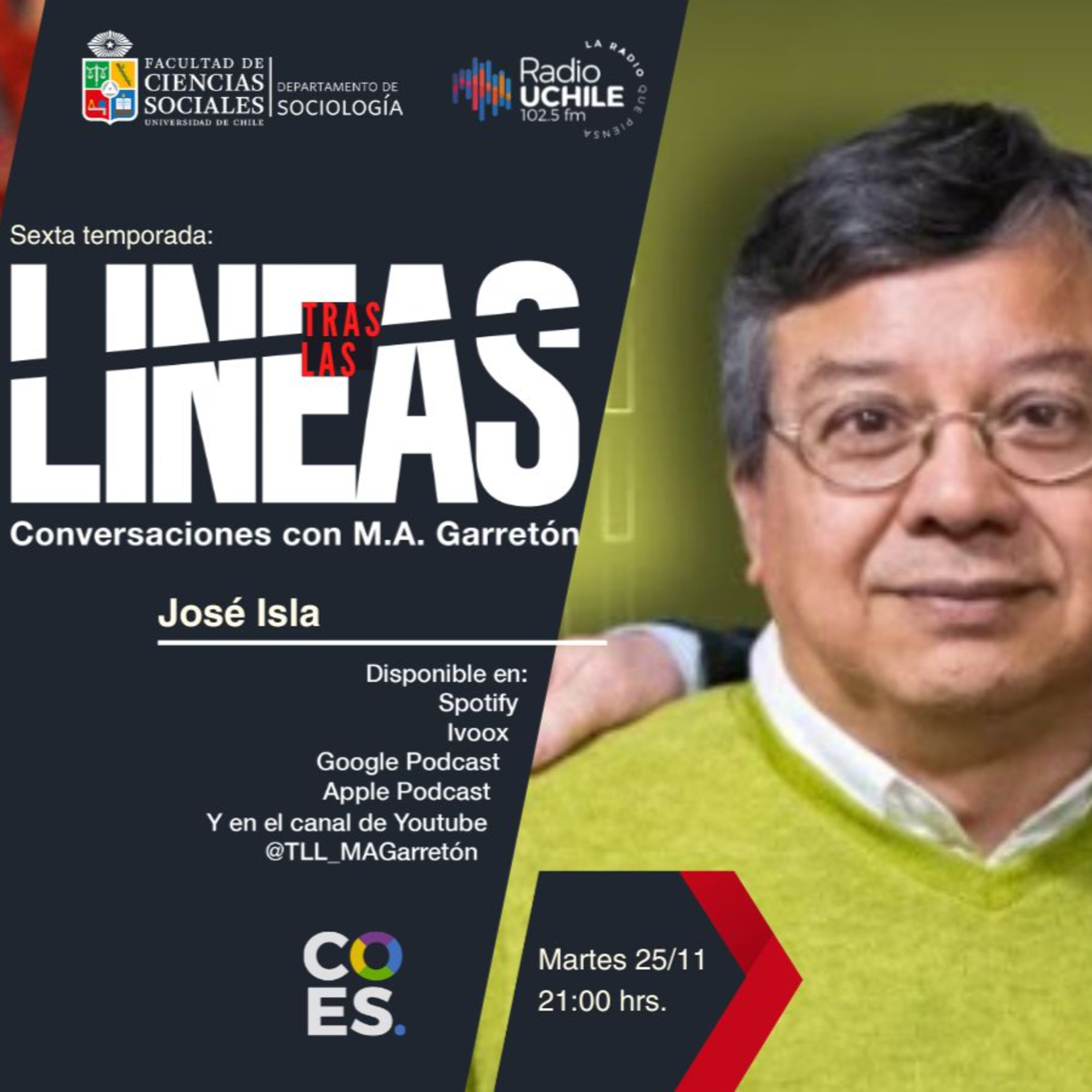 Tras las Líneas. Conversaciones con Manuel Antonio Garretón