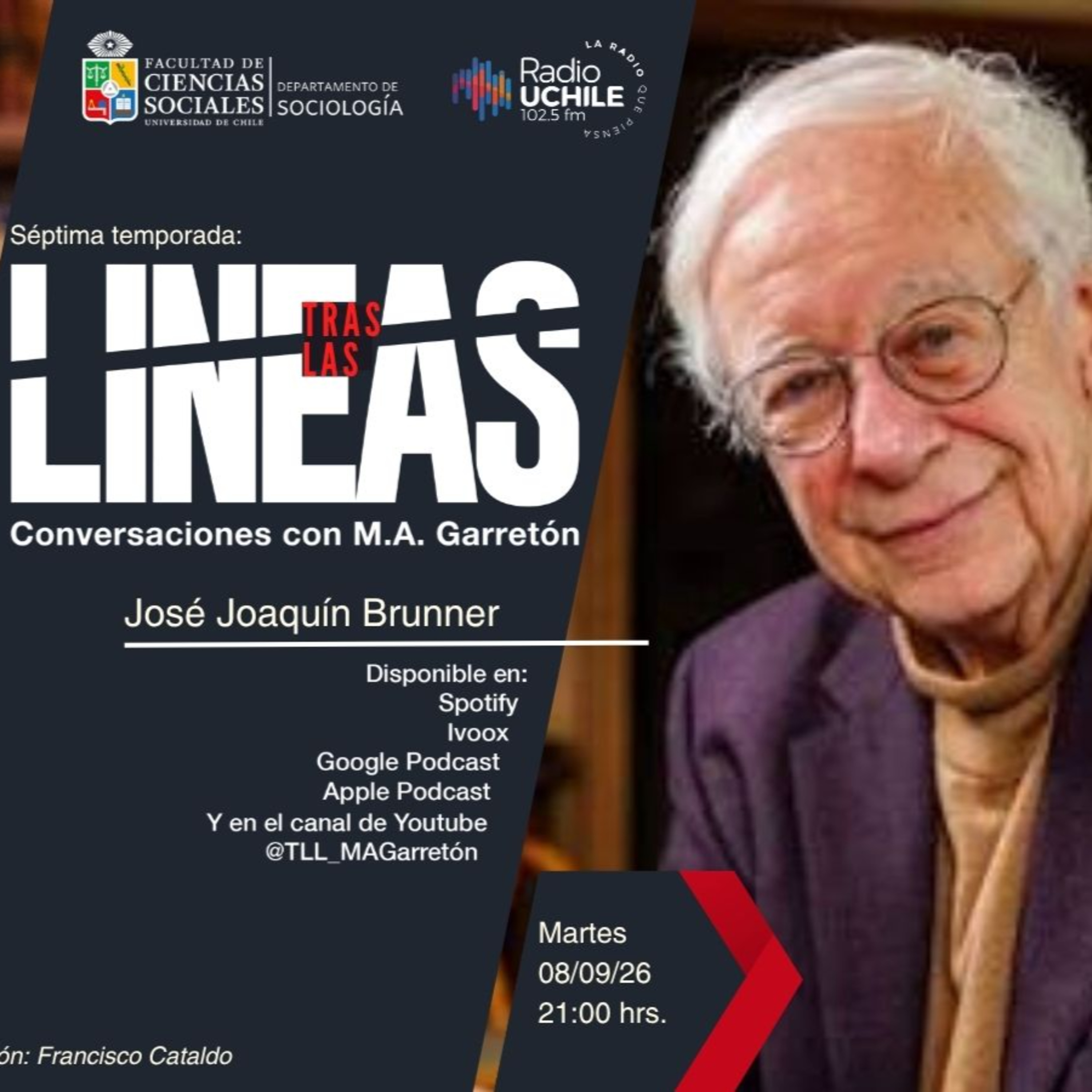 Tras las Líneas 297. [José Joaquín Brunner] - Convivencia democrática y las universidades
