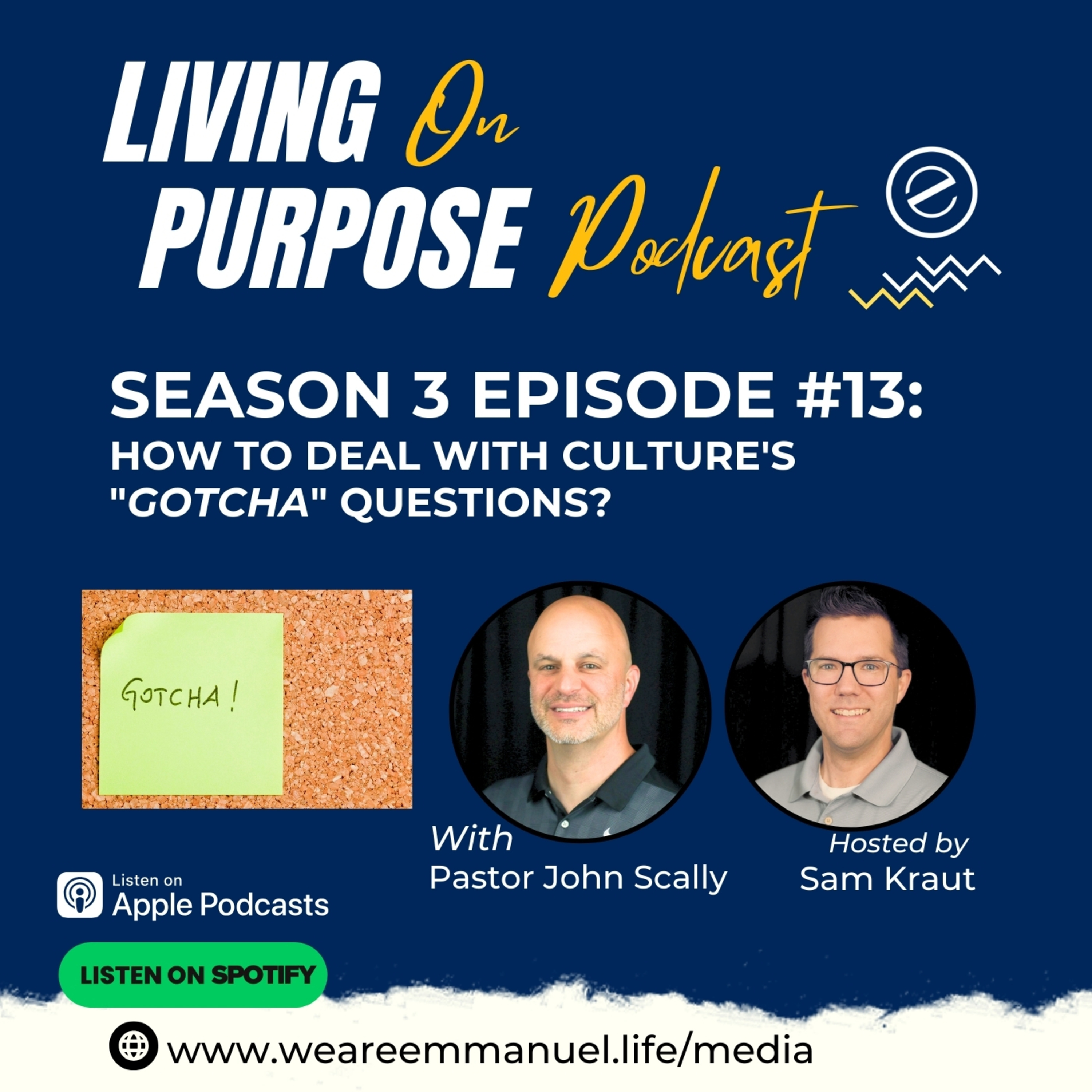 S3:Ep13 - How to deal with culture's "gotcha" questions? episode artwork