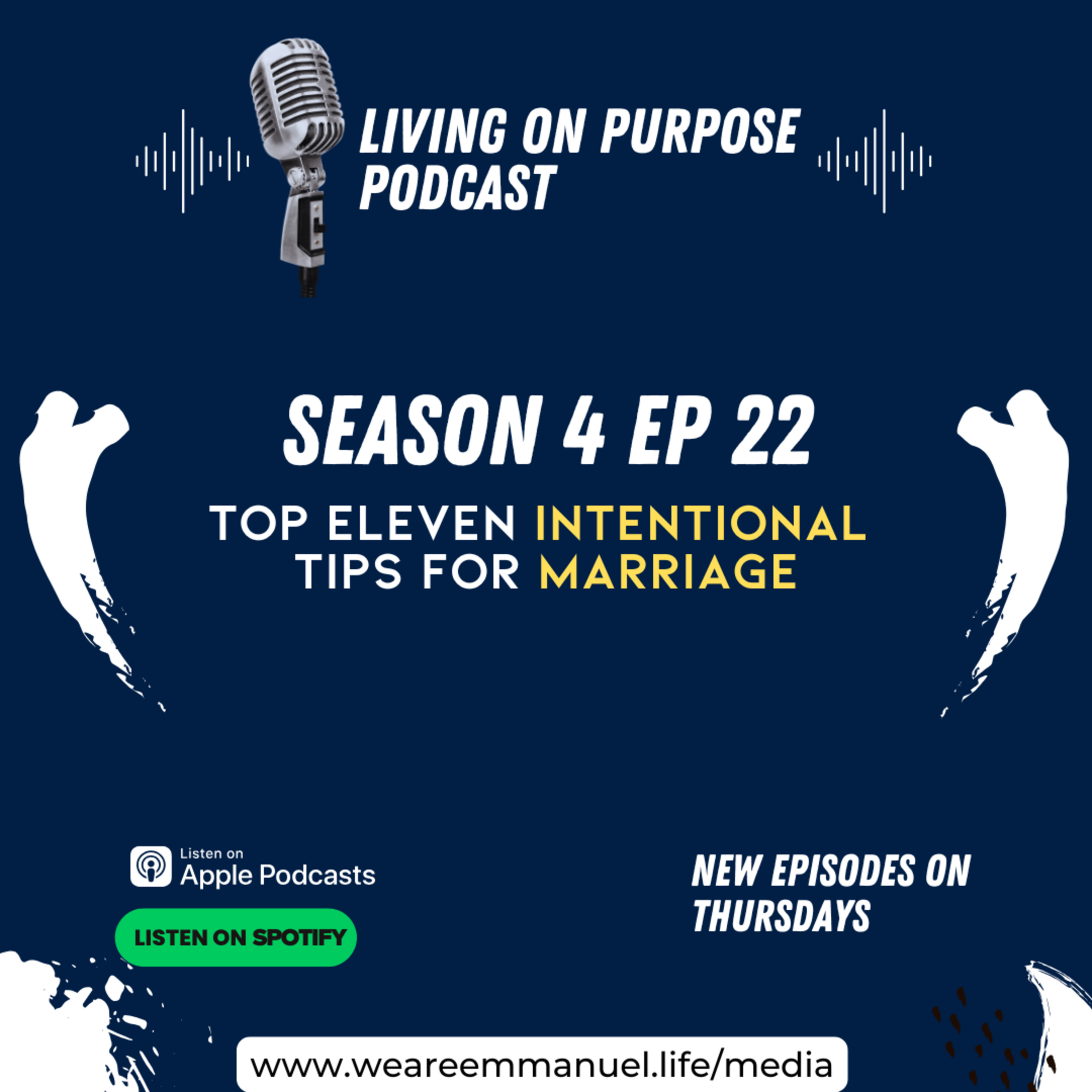 Top Eleven Intentional Tips for Marriage episode artwork
