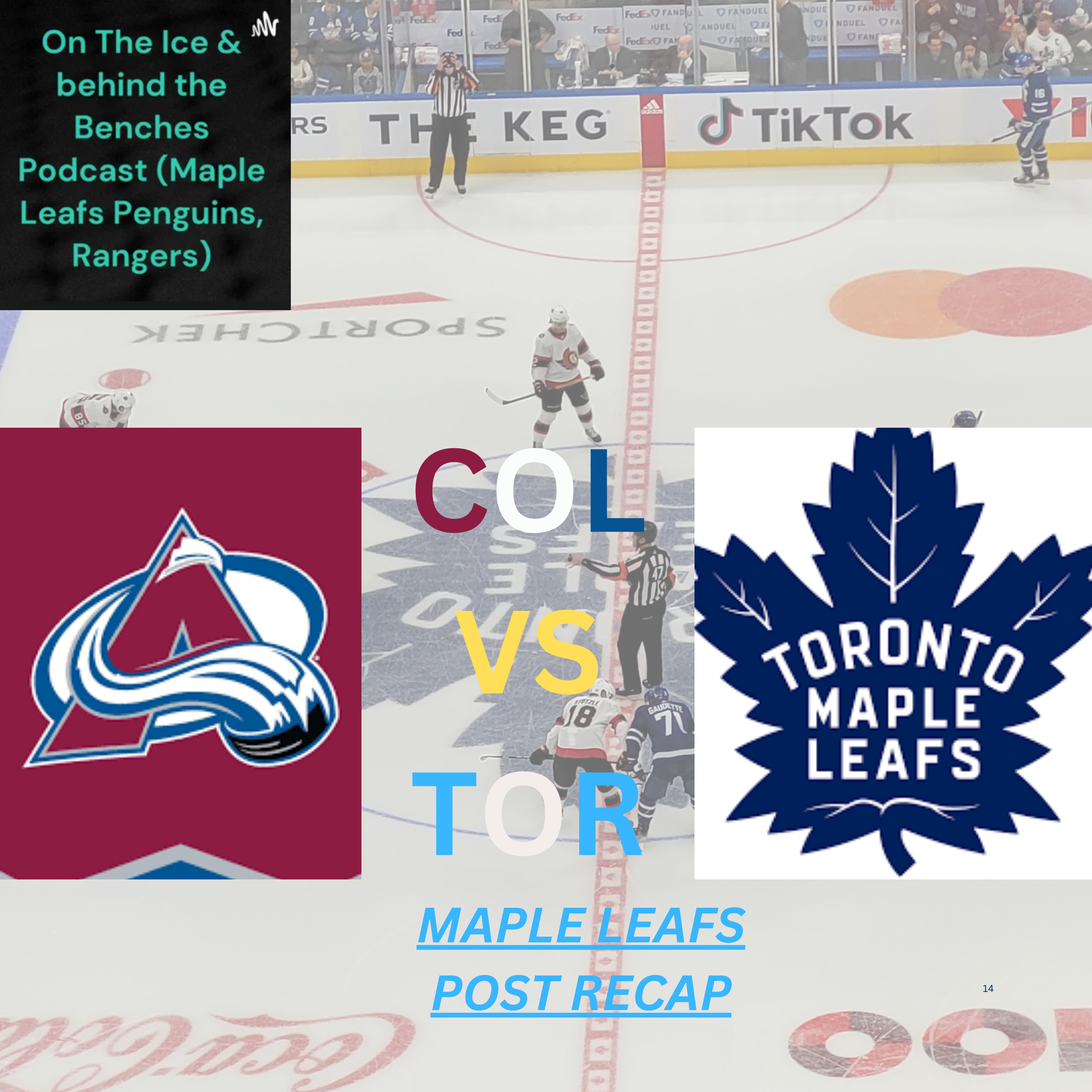 Maple Leaf Post Recap a Wednesday night in Toronto (Avalanche at Leafs)