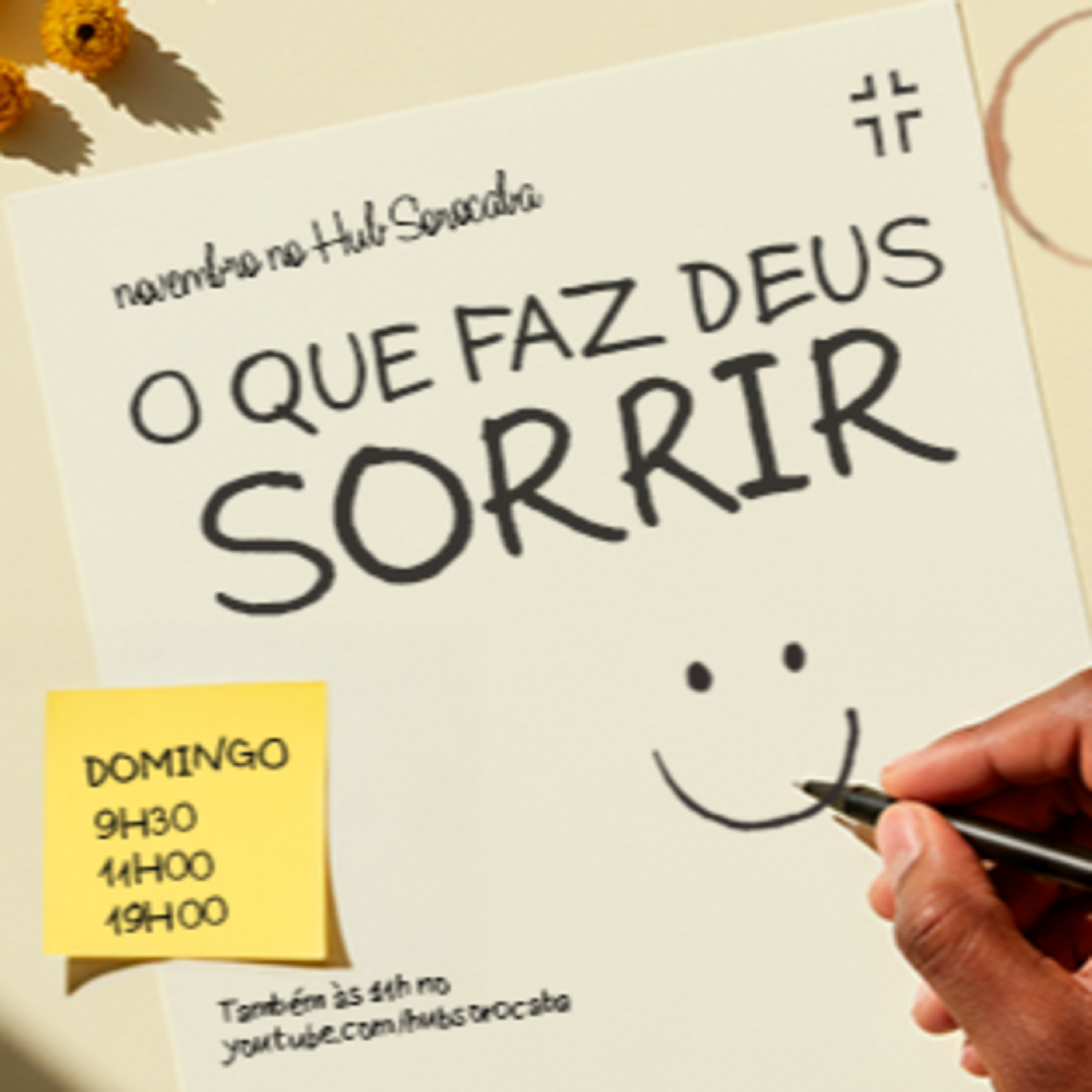 MENSAGEM 04: DEUS SORRI QUANDO SOMOS SOLIDÁRIOS. - 23/11/2025 episode artwork