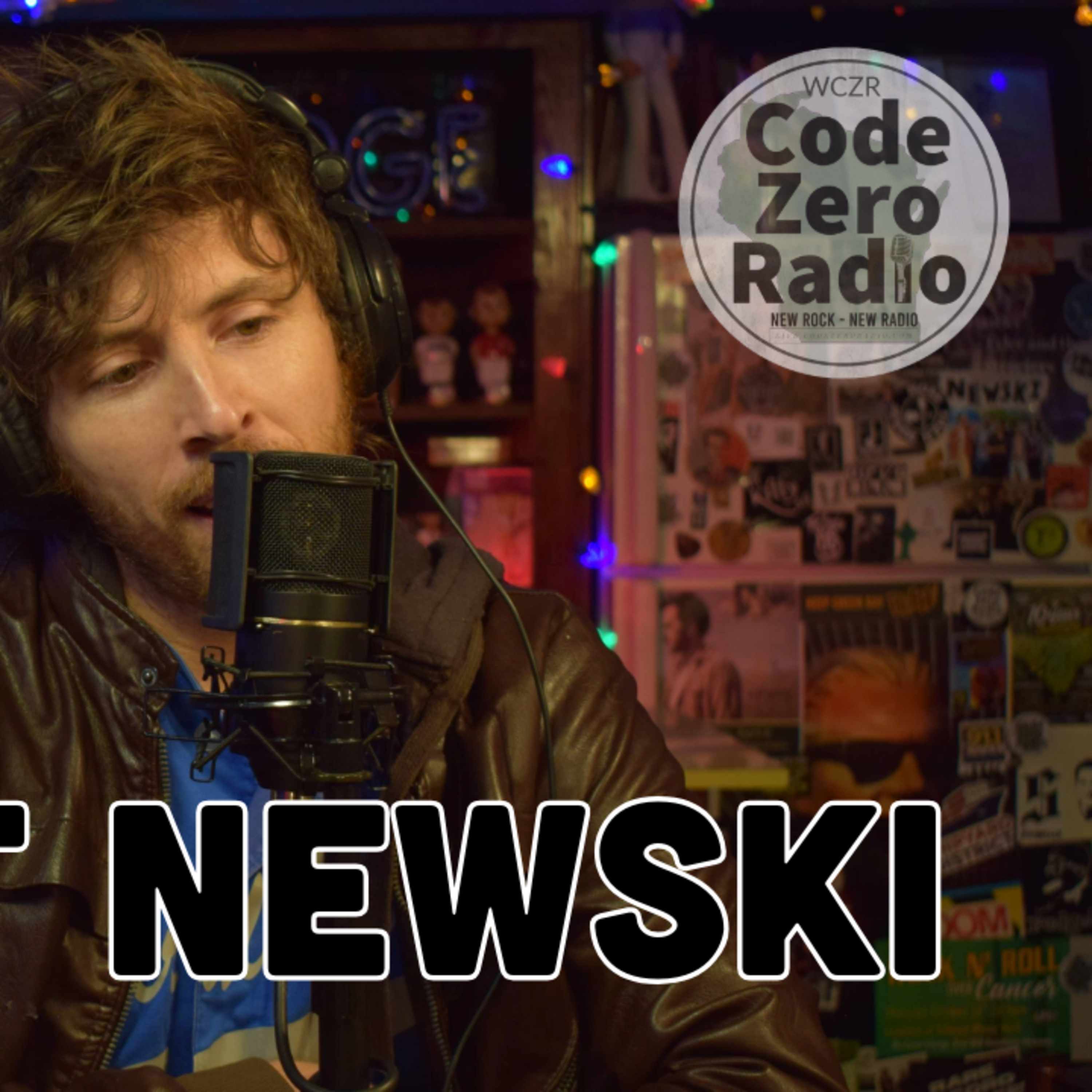 Brett Newski on Code Zero Radio's Fox Cities Core episode artwork