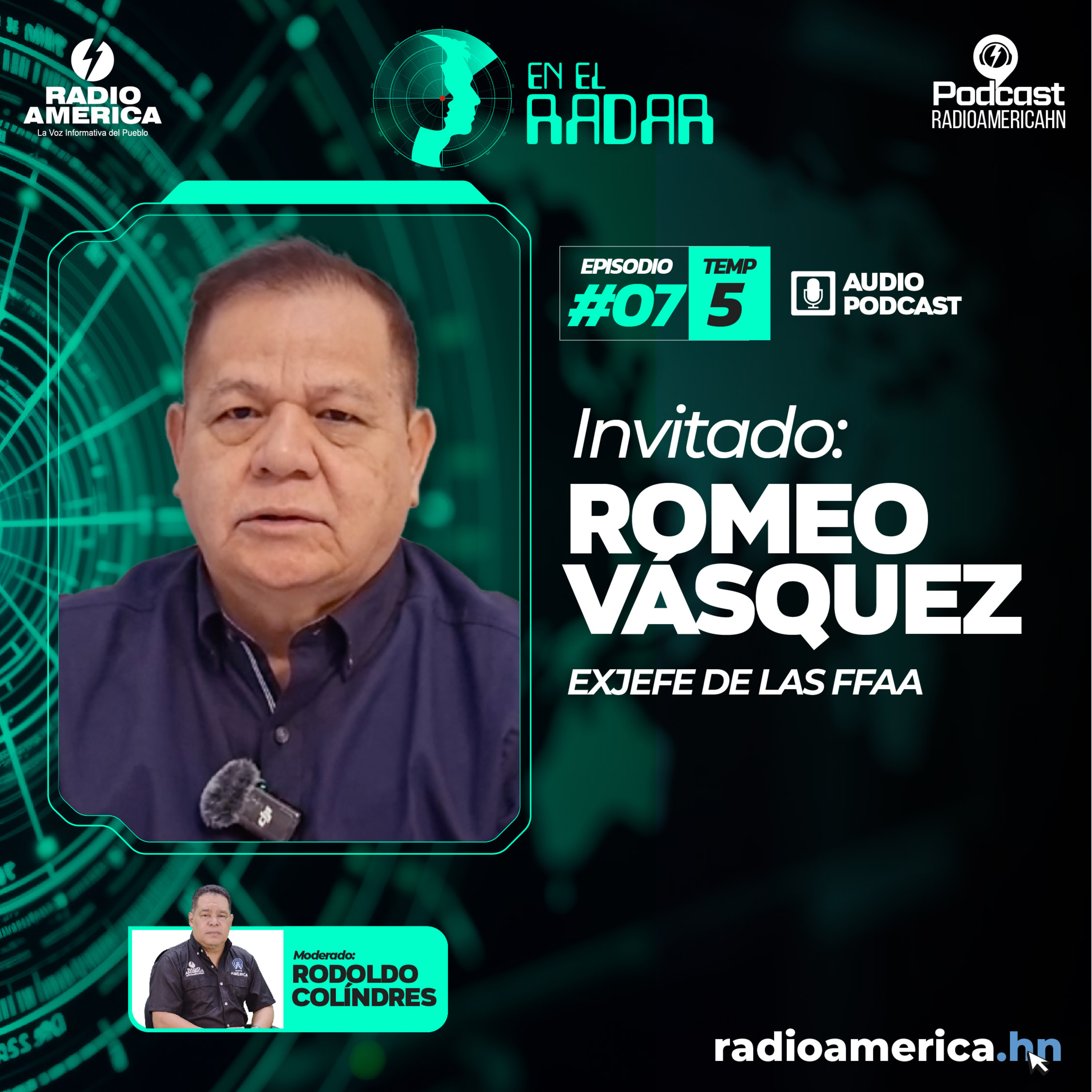 Episodio #07 | T5 En el Radar con el General Romeo Vásquez, exjefe de las FFAA