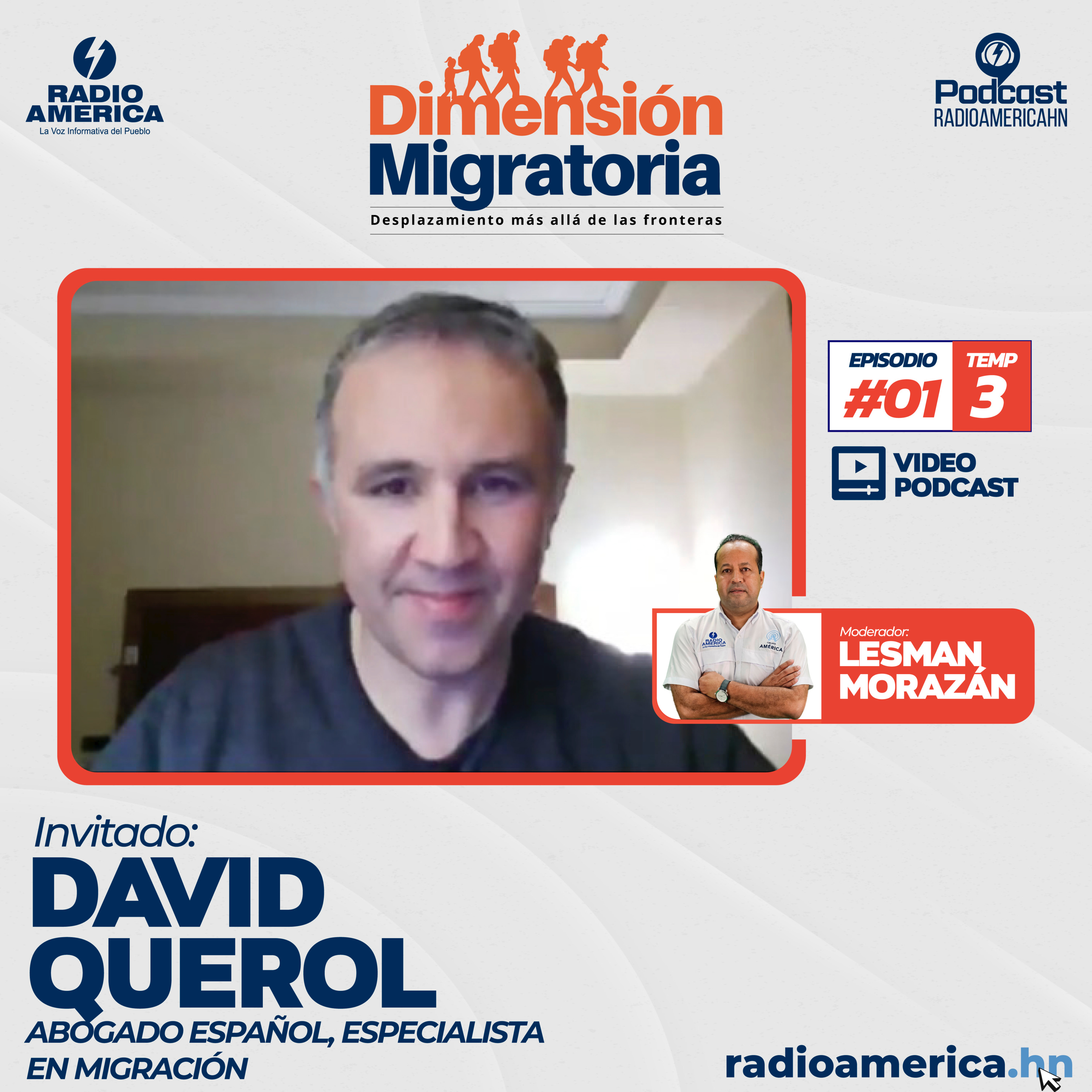 Video Episodio #01| T3 - Dimensión Migratoria con David Querol, abogado español especialista en migración.